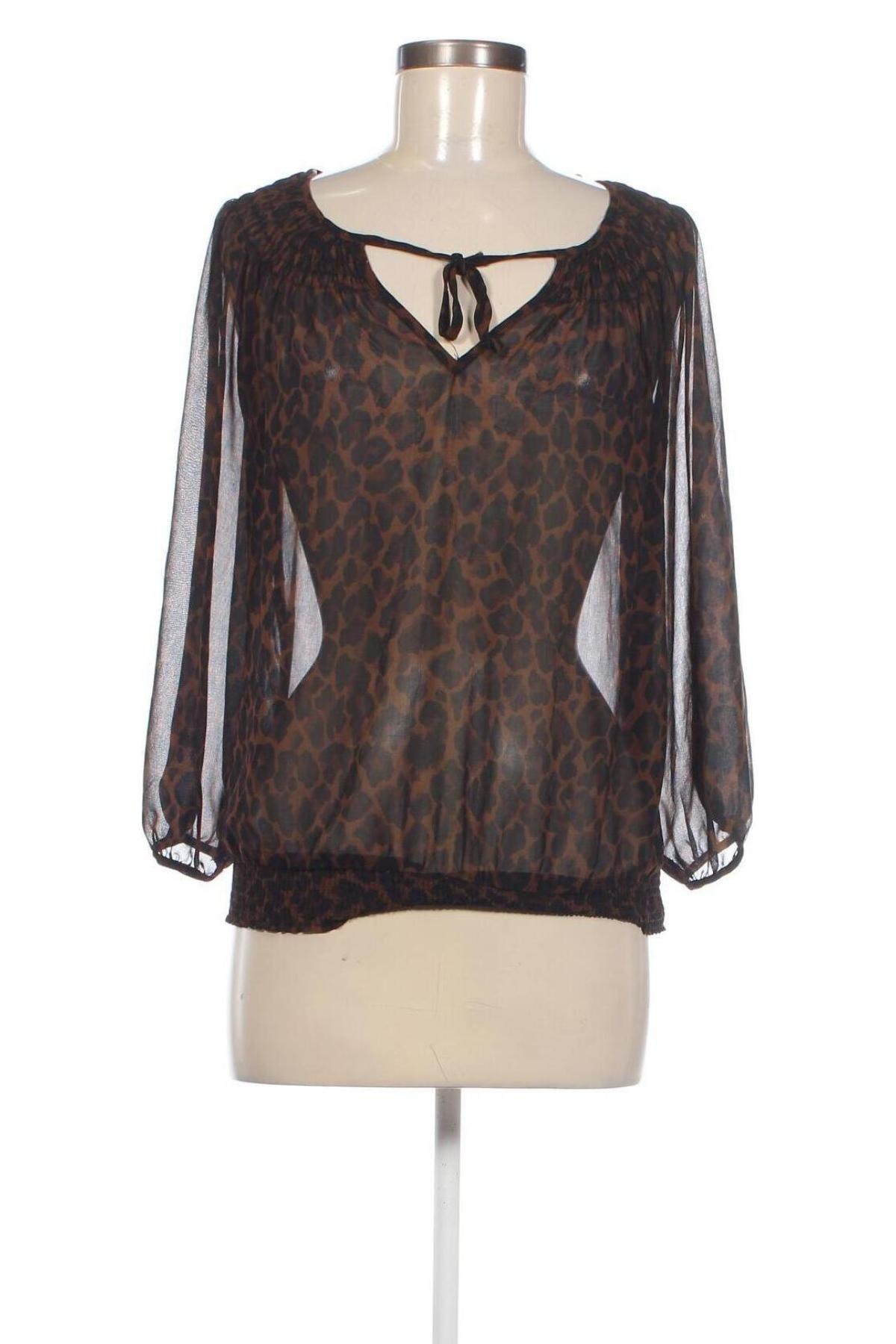 Дамска блуза Zara, Размер S, Цвят Многоцветен, Цена 6,21 лв.