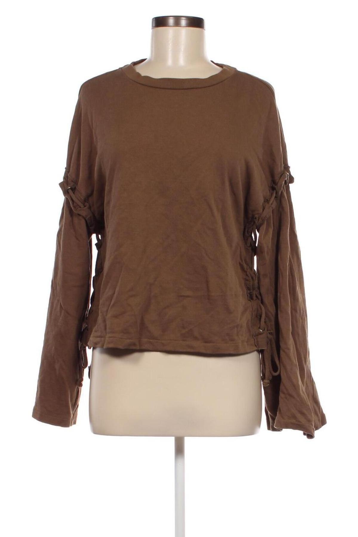 Damen Shirt Zara Trafaluc, Größe M, Farbe Braun, Preis € 6,63