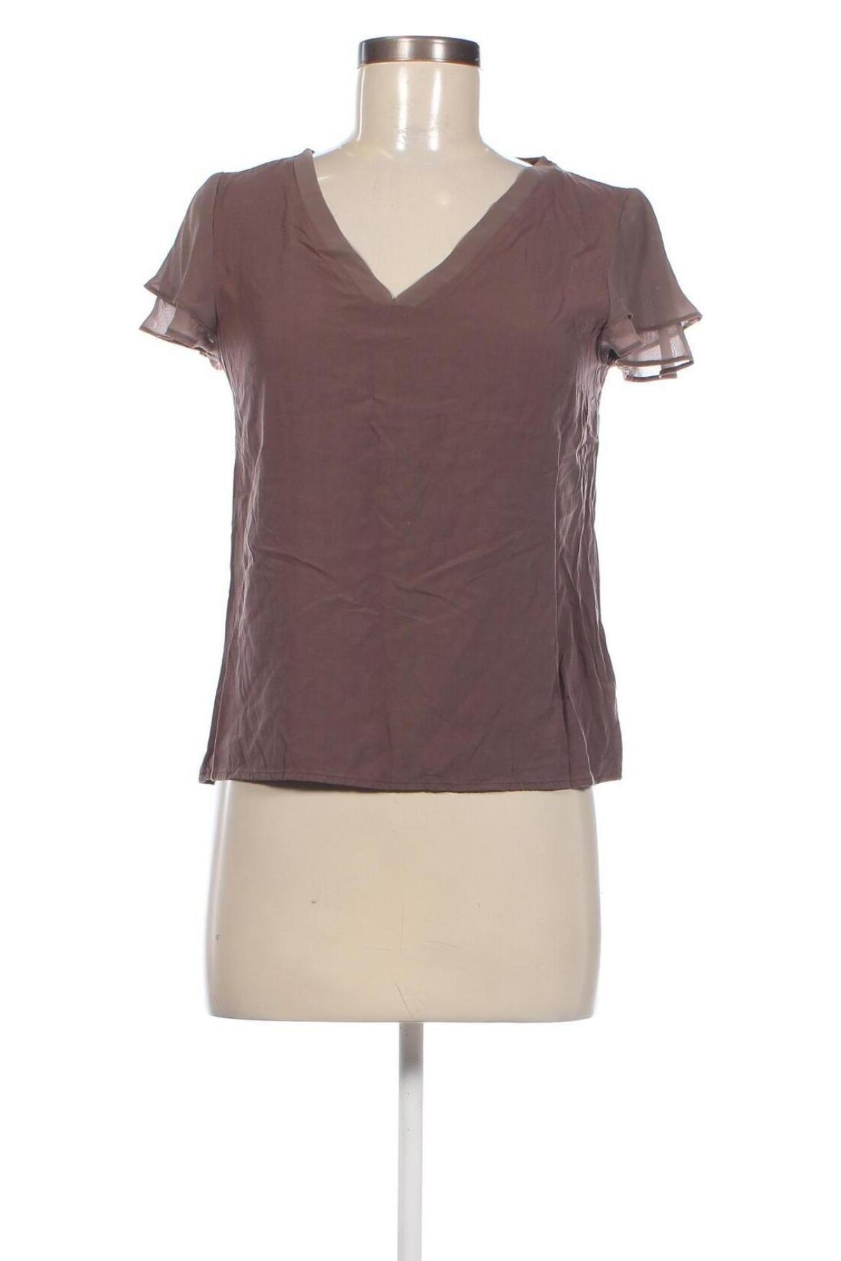 Γυναικεία μπλούζα Zero, Μέγεθος XS, Χρώμα Καφέ, Τιμή 15,04 €