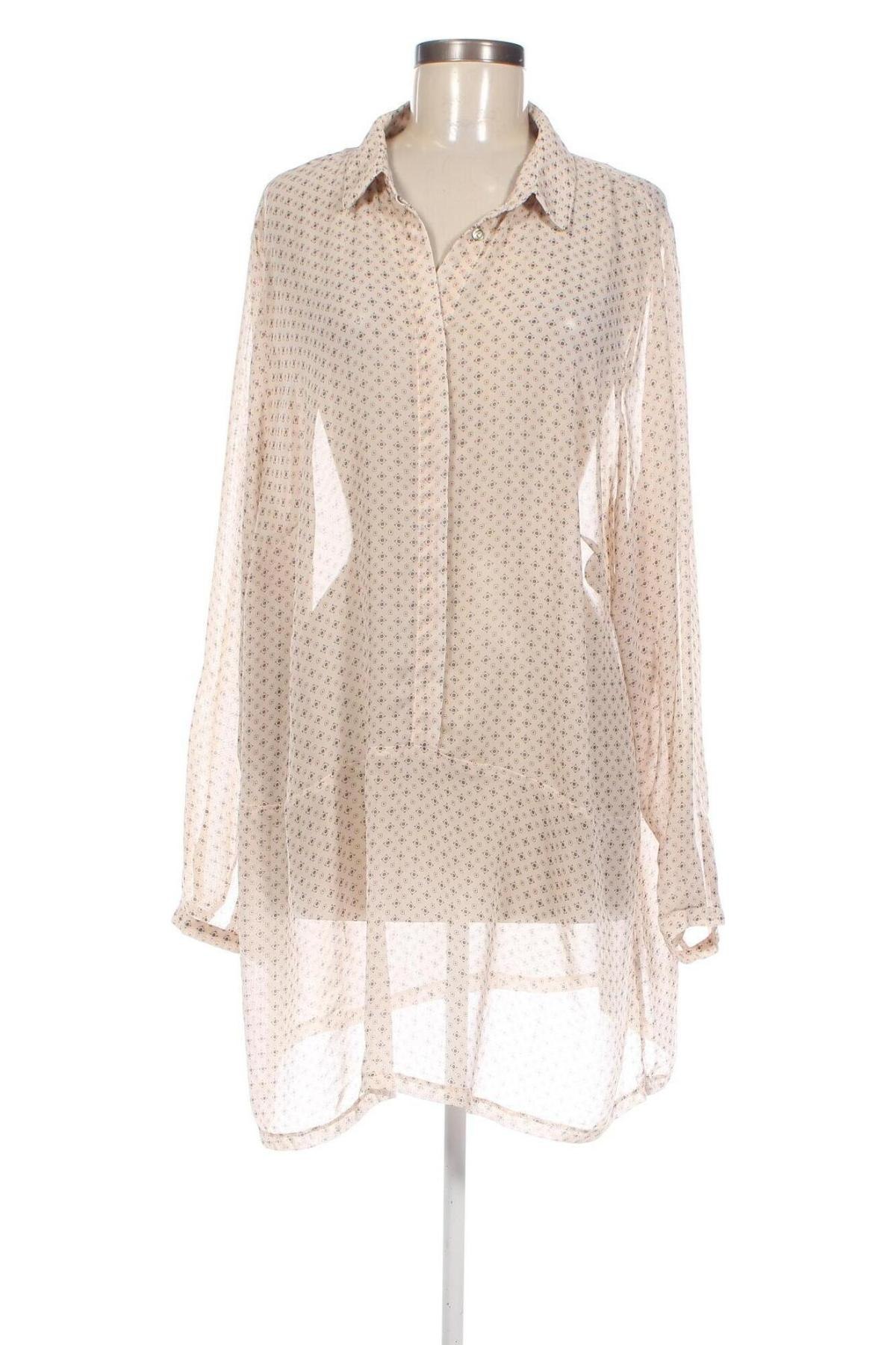 Damen Shirt Zizzi, Größe L, Farbe Beige, Preis € 5,43