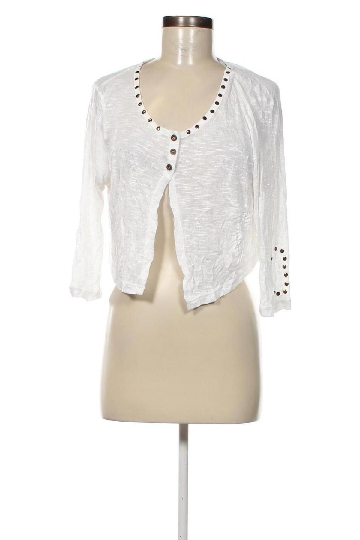 Damen Shirt Zizzi, Größe S, Farbe Weiß, Preis 6,47 €