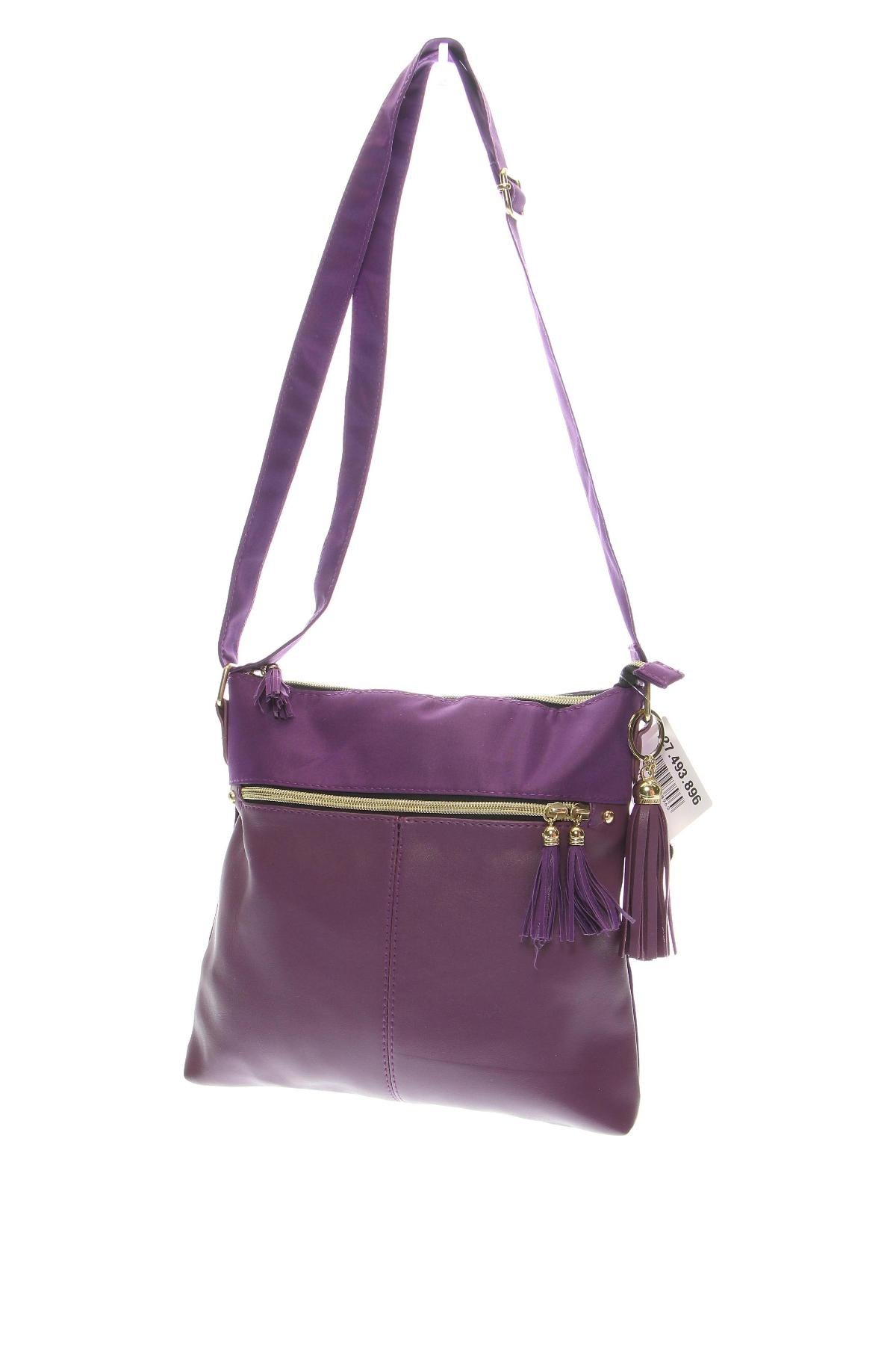 Γυναικεία τσάντα, Χρώμα Βιολετί, Τιμή 7,05 €