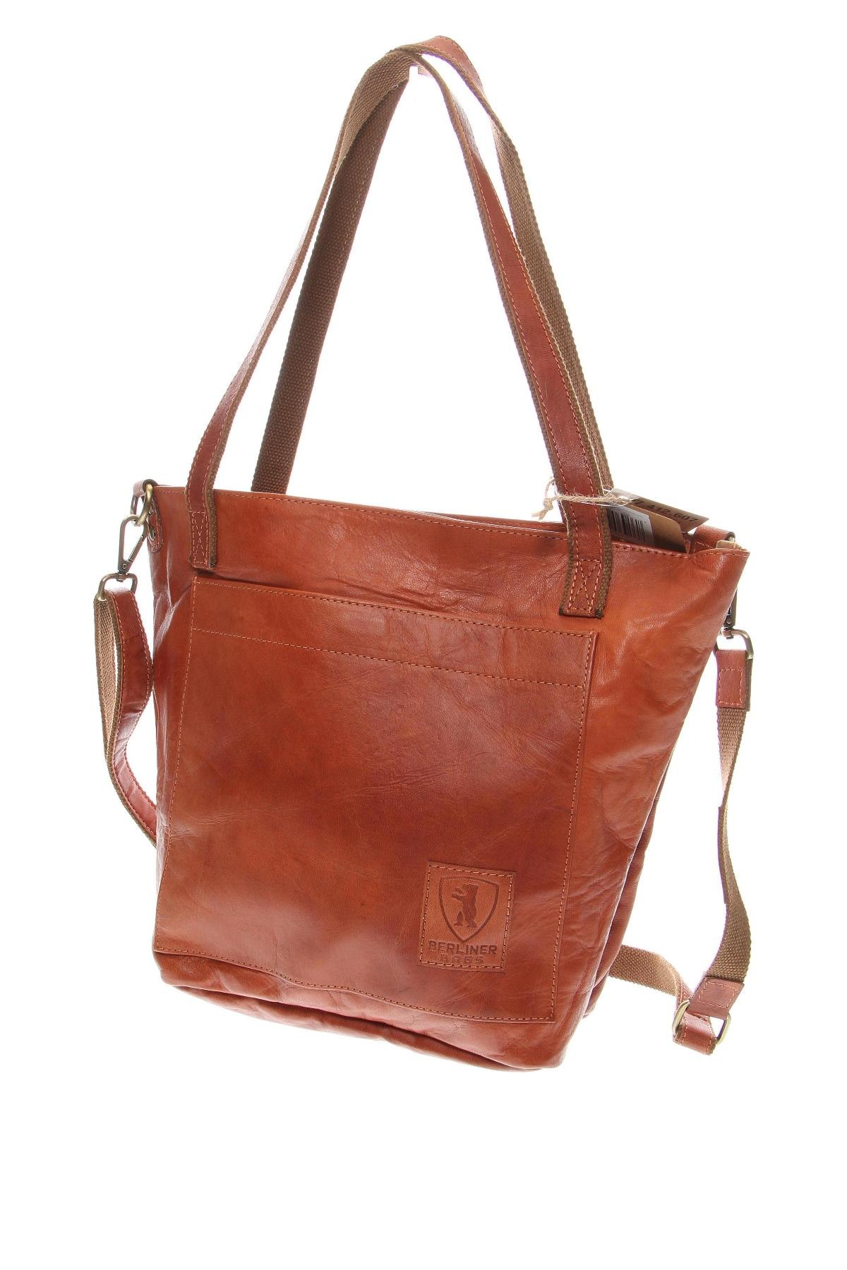 Дамска чанта Berliner Bags, Цвят Кафяв, Цена 305,15 лв.