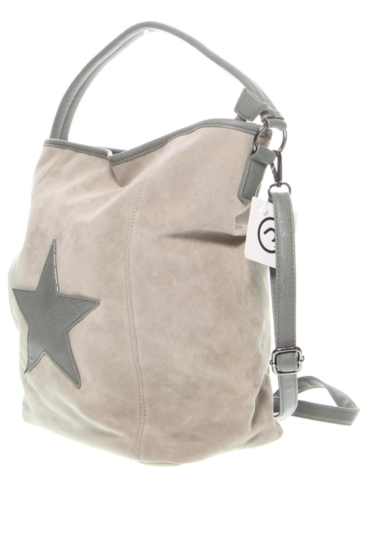 Γυναικεία τσάντα Bpc Bonprix Collection, Χρώμα Γκρί, Τιμή 35,88 €