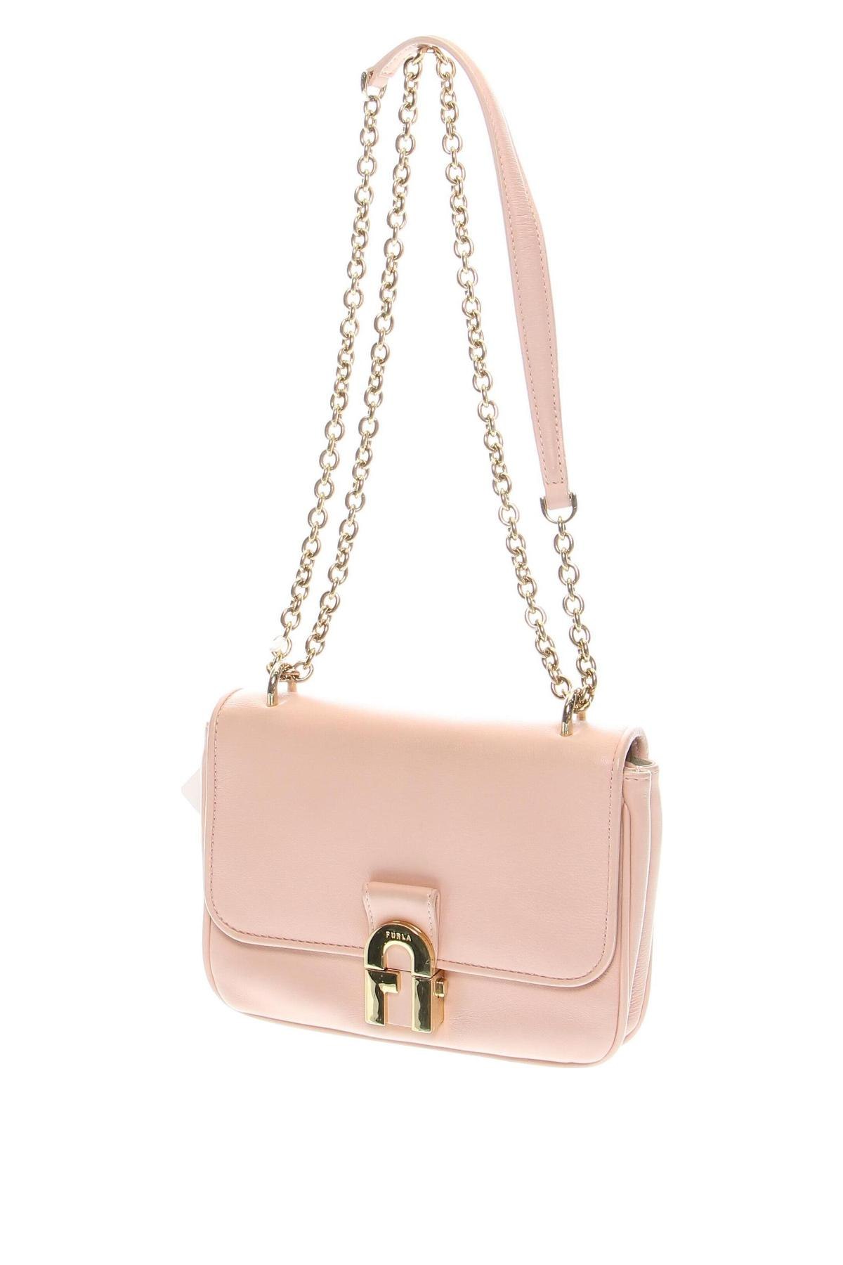 Дамска чанта Furla, Цвят Розов, Цена 577,15 лв.