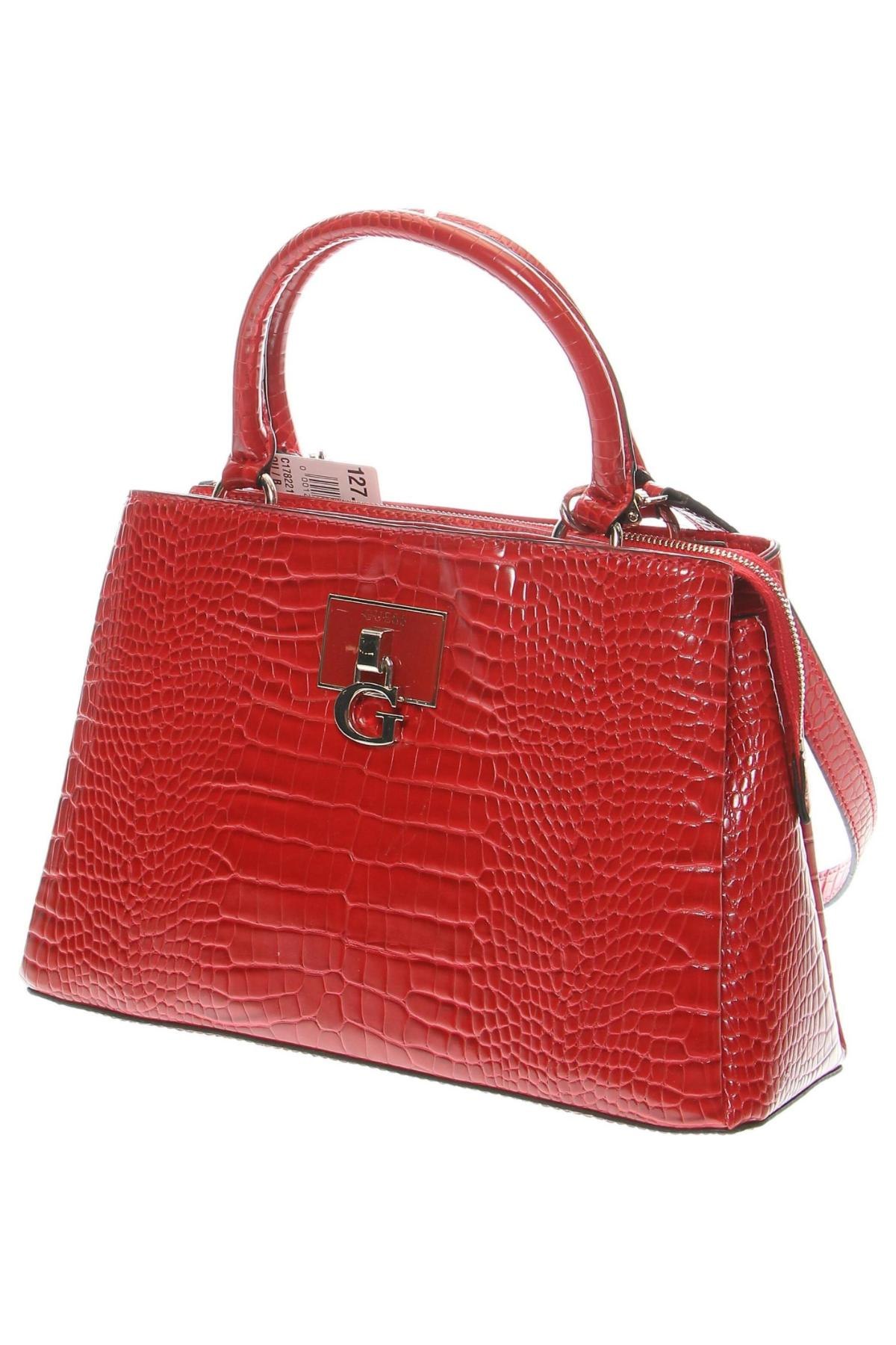 Γυναικεία τσάντα Guess, Χρώμα Κόκκινο, Τιμή 116,11 €