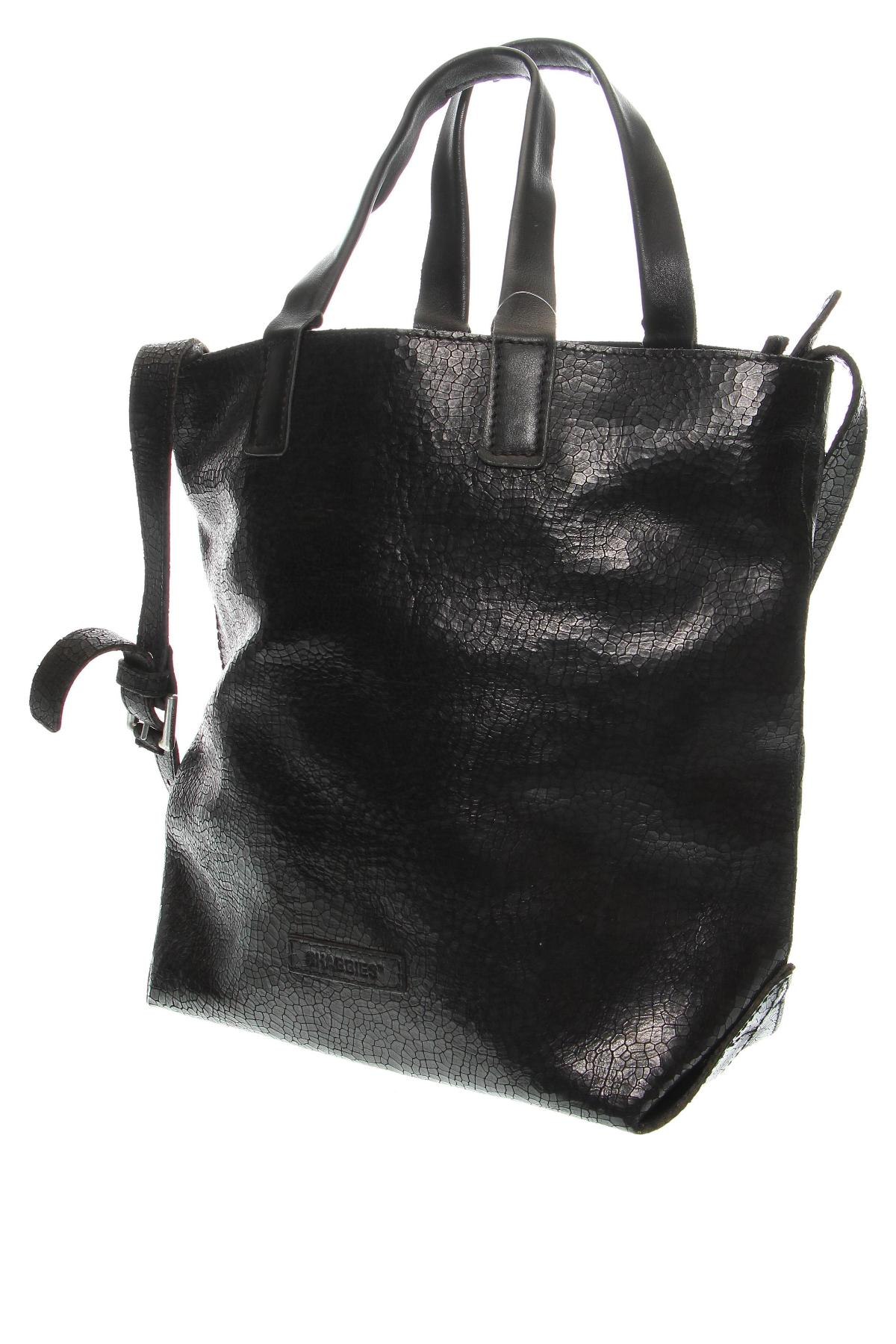 Γυναικεία τσάντα Shabbies Amsterdam, Χρώμα Μαύρο, Τιμή 110,42 €
