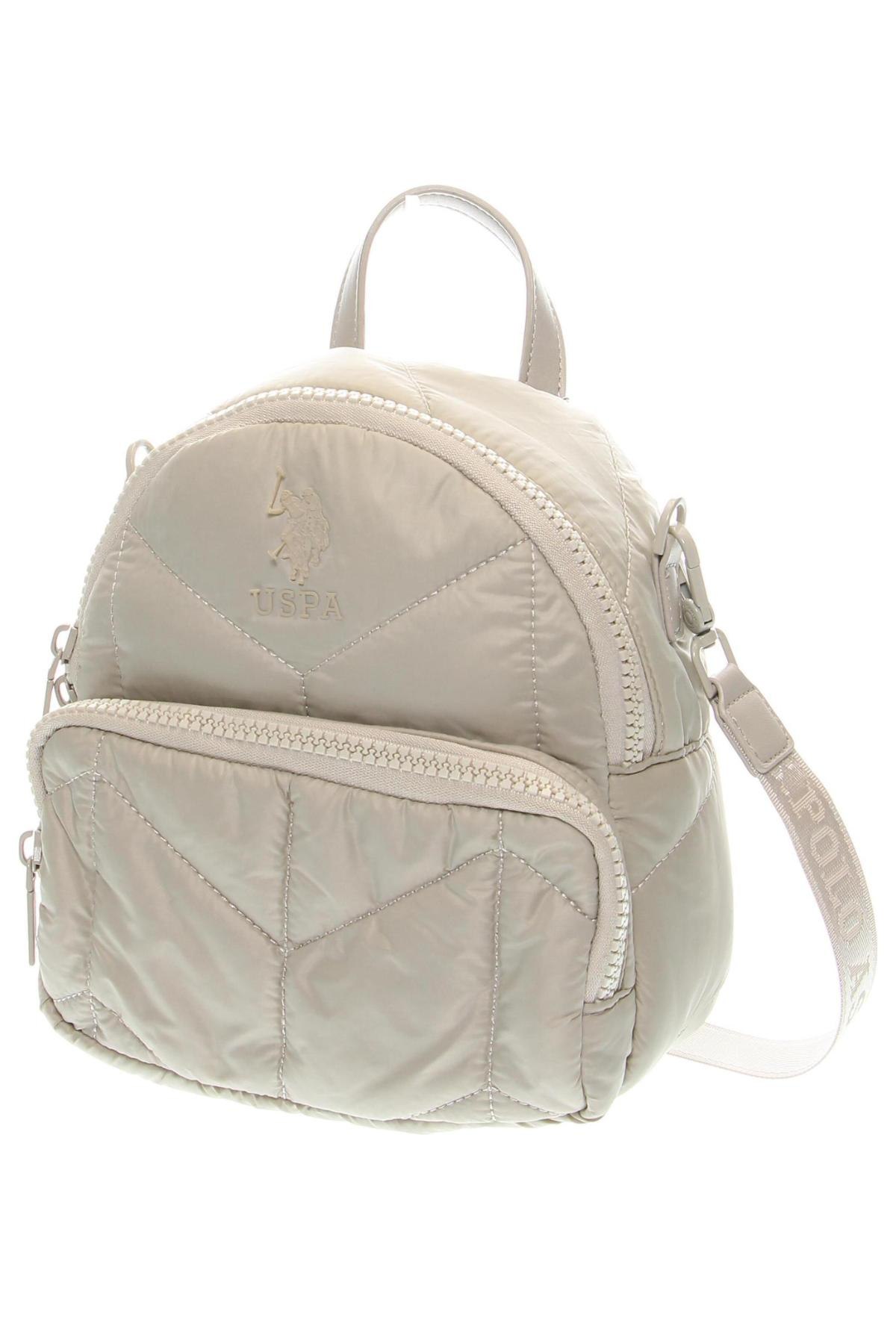 Γυναικεία τσάντα U.S. Polo Assn., Χρώμα  Μπέζ, Τιμή 55,67 €