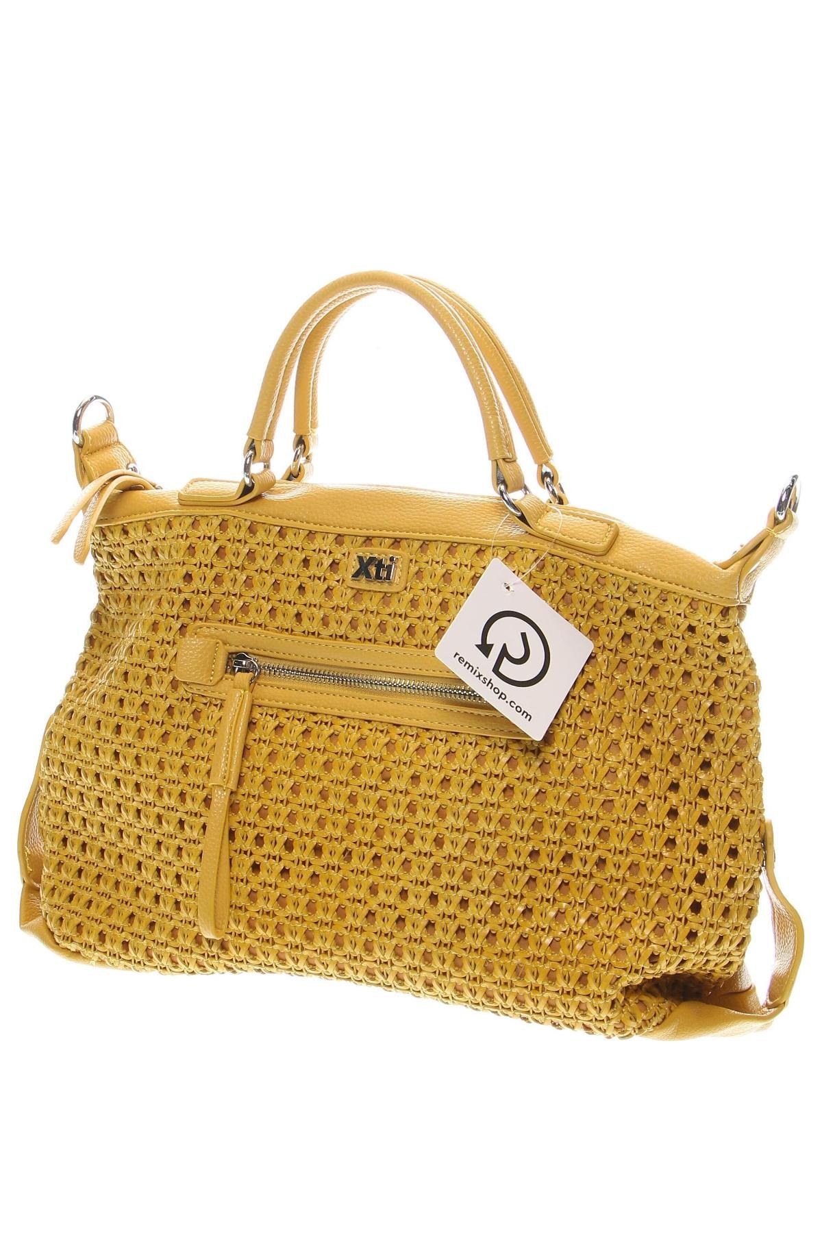 Дамска чанта Xti, Цвят Жълт, Цена 41,85 лв.