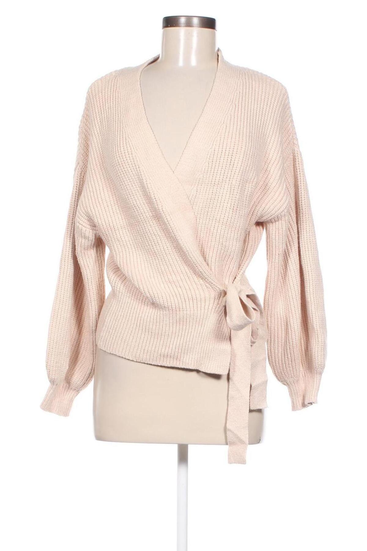 Damen Strickjacke, Größe L, Farbe Beige, Preis € 7,49