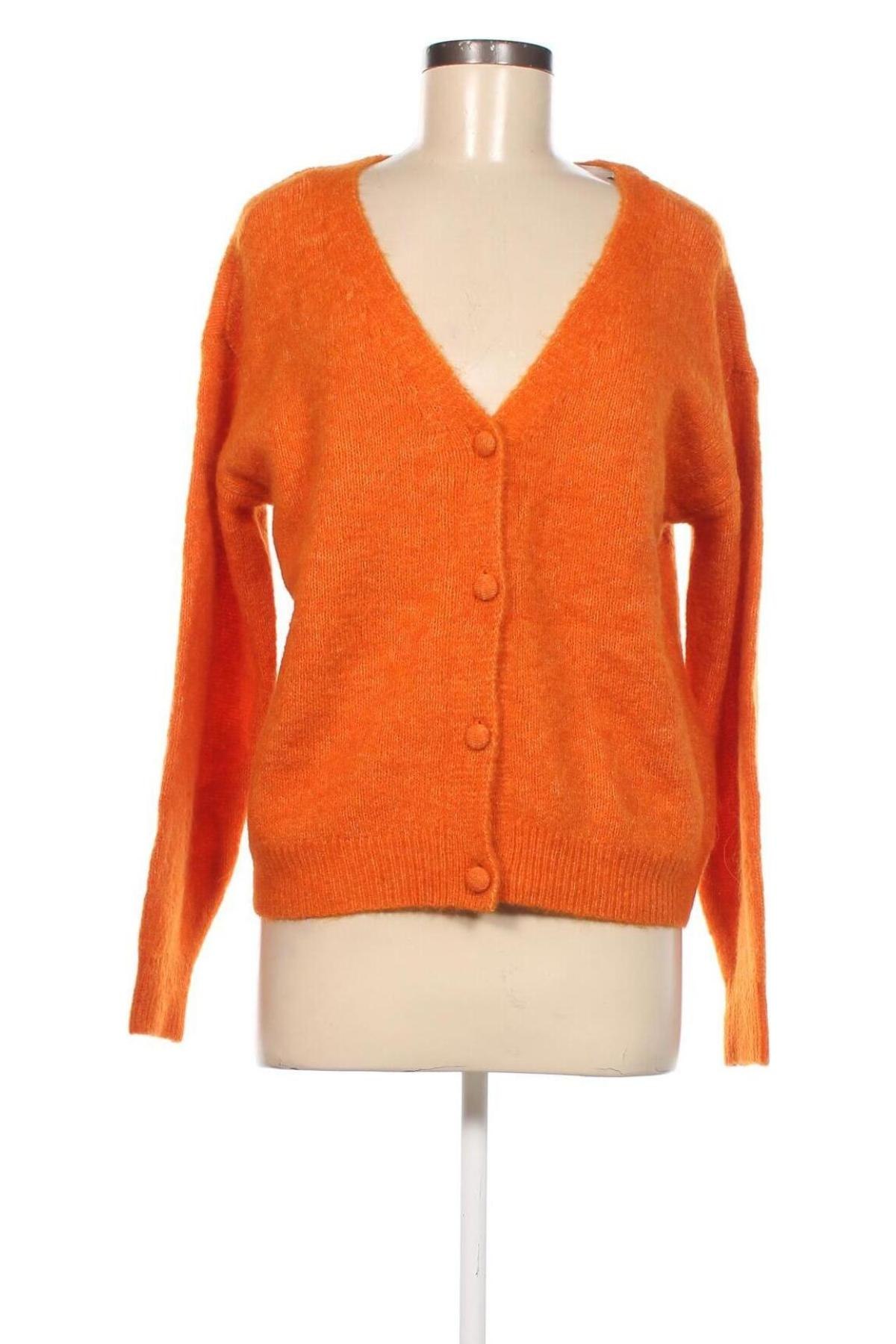 Cardigan de damă, Mărime M, Culoare Portocaliu, Preț 151,32 Lei