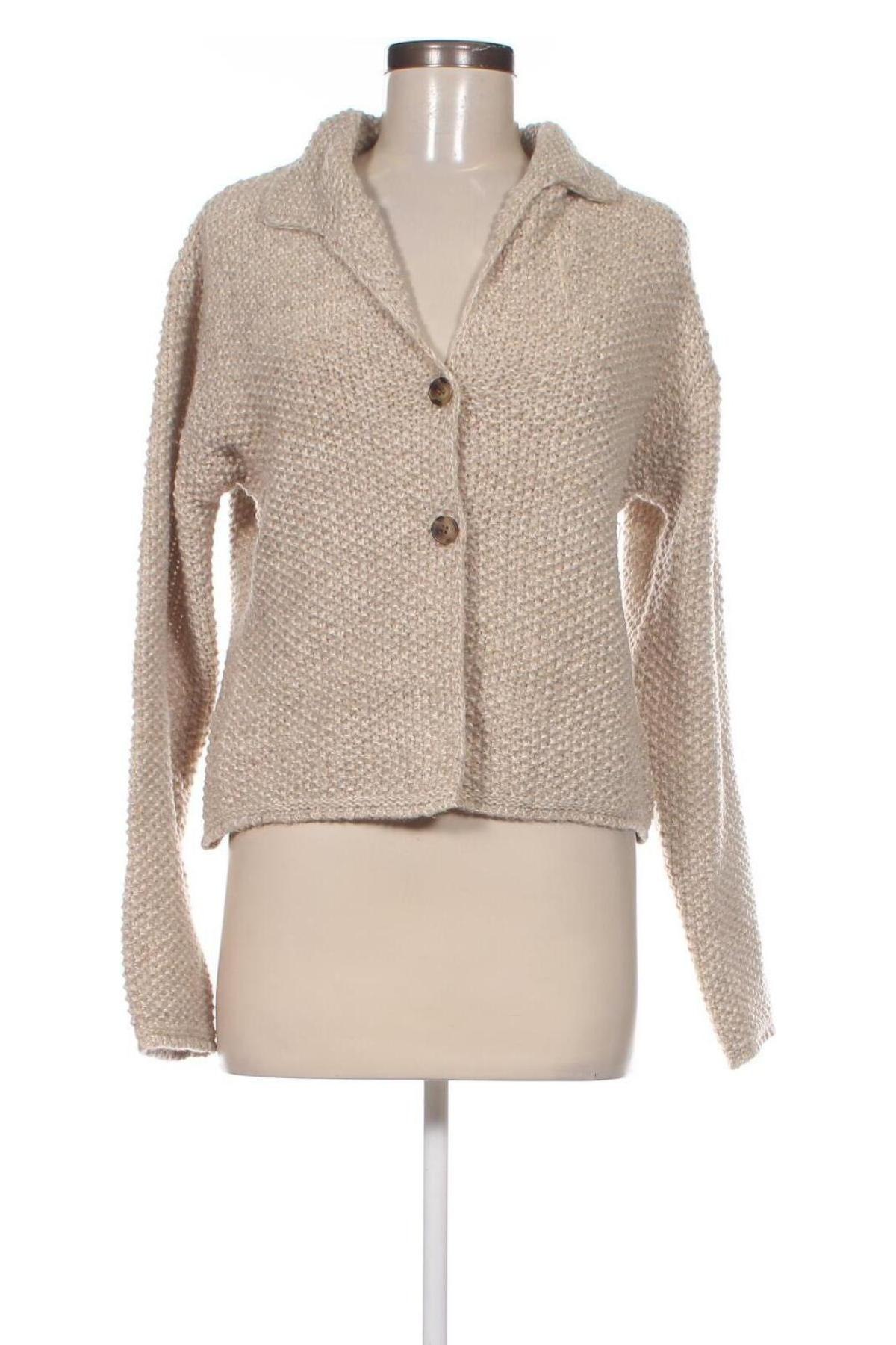 Damen Strickjacke, Größe L, Farbe Beige, Preis € 7,29