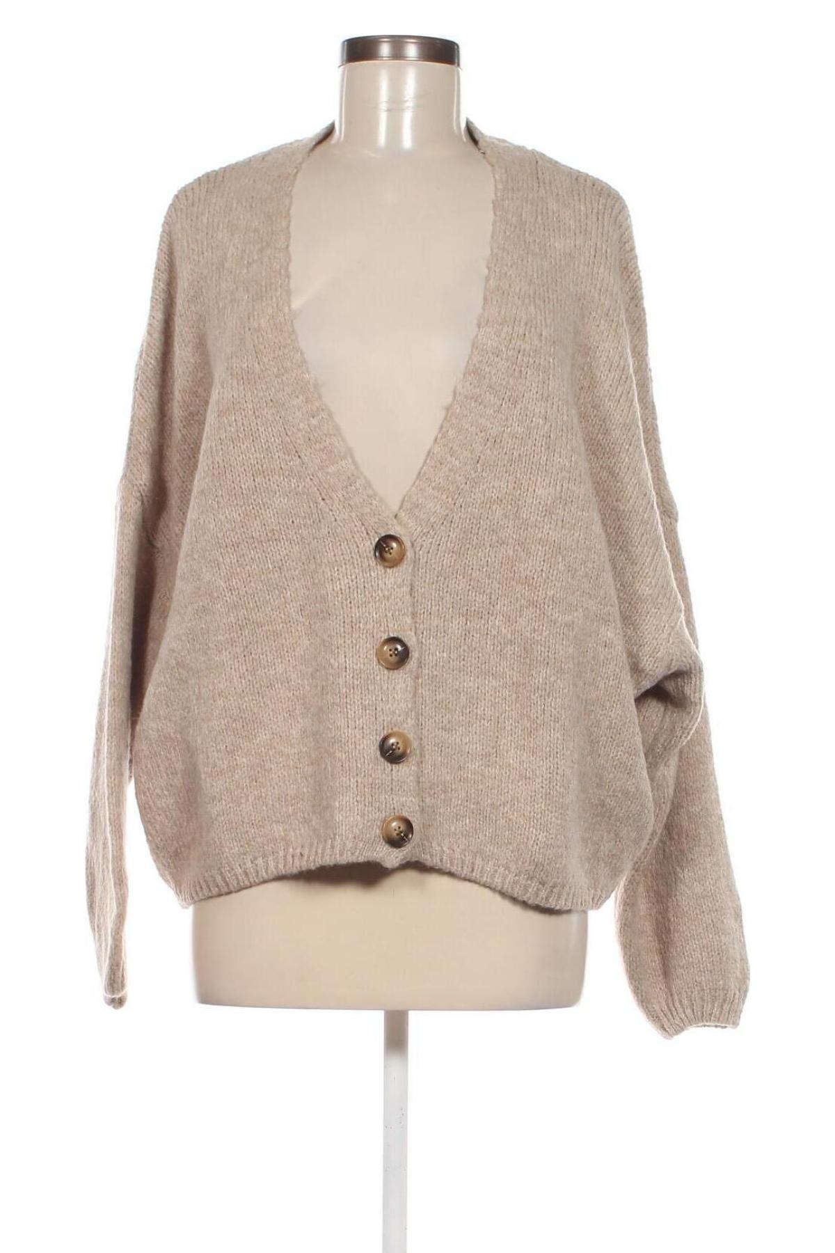 Damen Strickjacke, Größe M, Farbe Beige, Preis 8,07 €