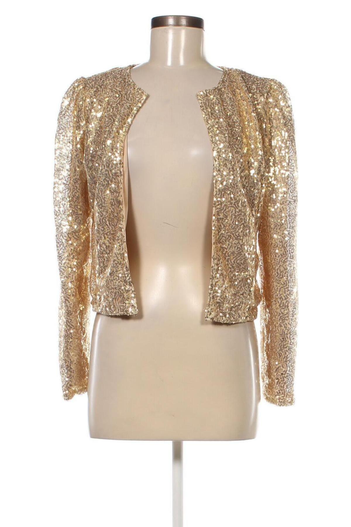 Damen Strickjacke, Größe S, Farbe Golden, Preis 20,18 €