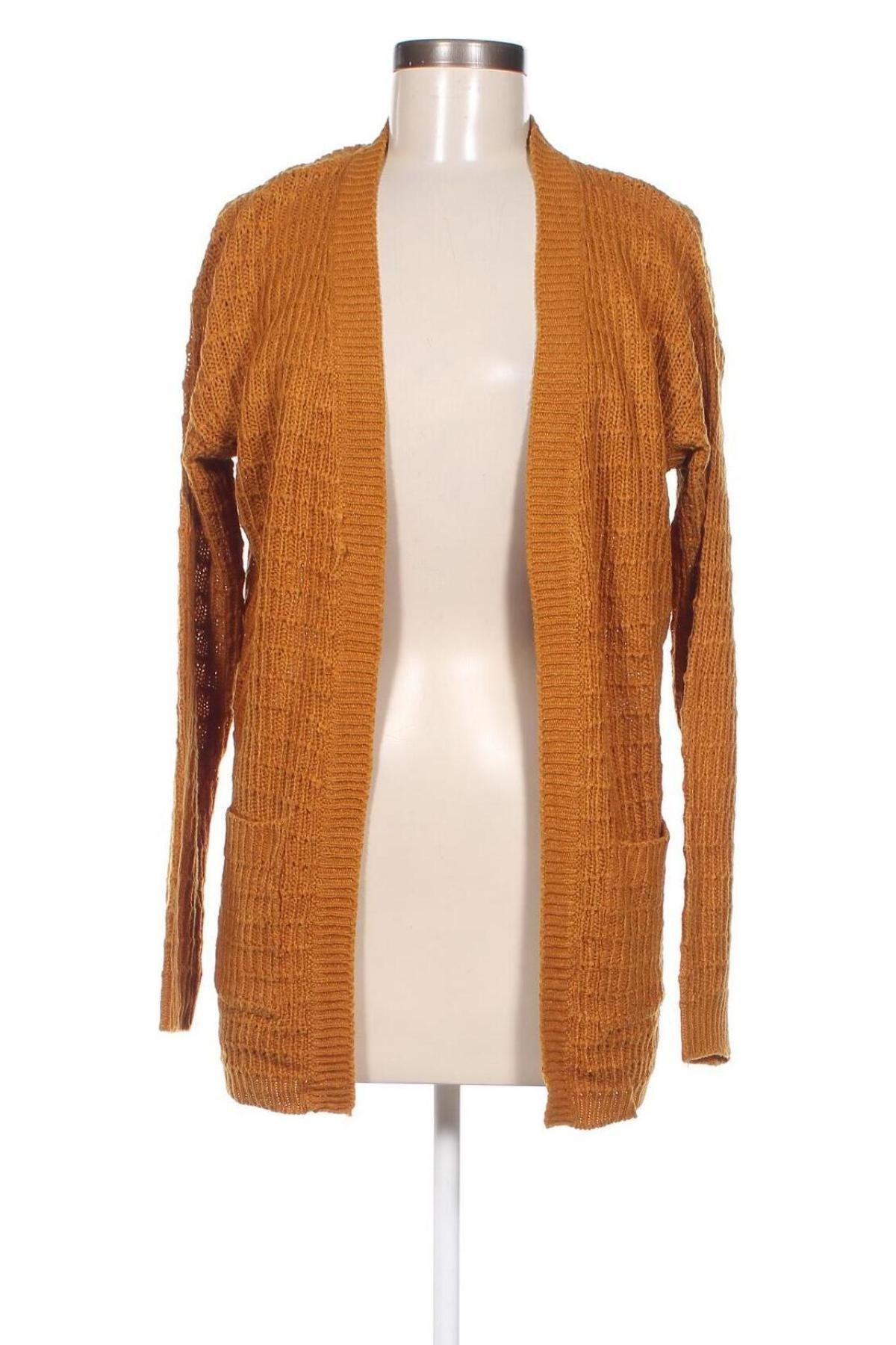 Damen Strickjacke, Größe L, Farbe Orange, Preis 11,49 €