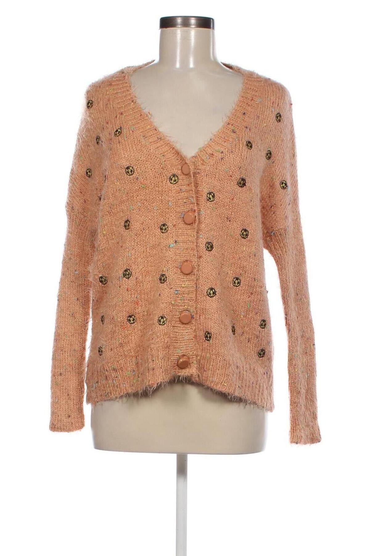 Cardigan de damă, Mărime M, Culoare Portocaliu, Preț 19,99 Lei