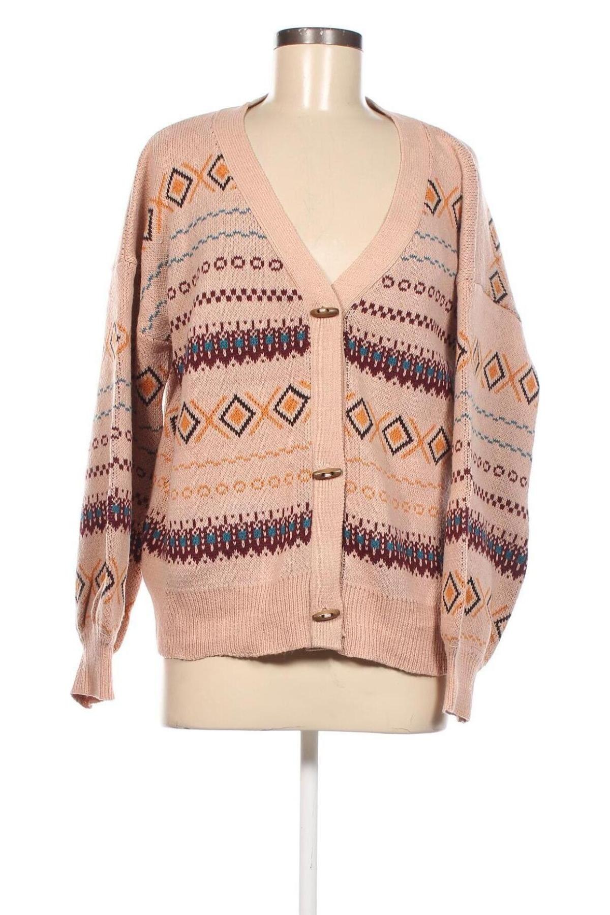 Cardigan de damă, Mărime M, Culoare Bej, Preț 52,99 Lei