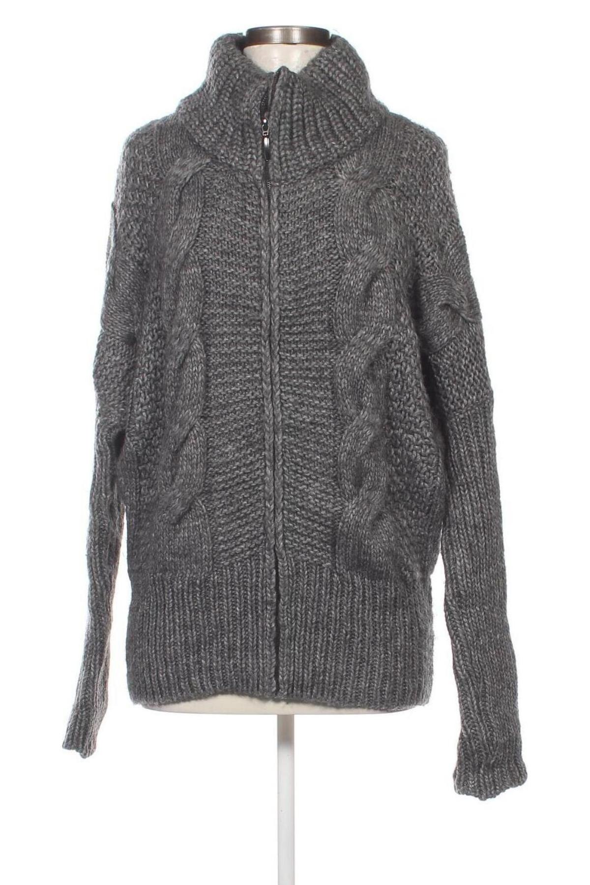 Damen Strickjacke, Größe M, Farbe Grau, Preis € 8,49