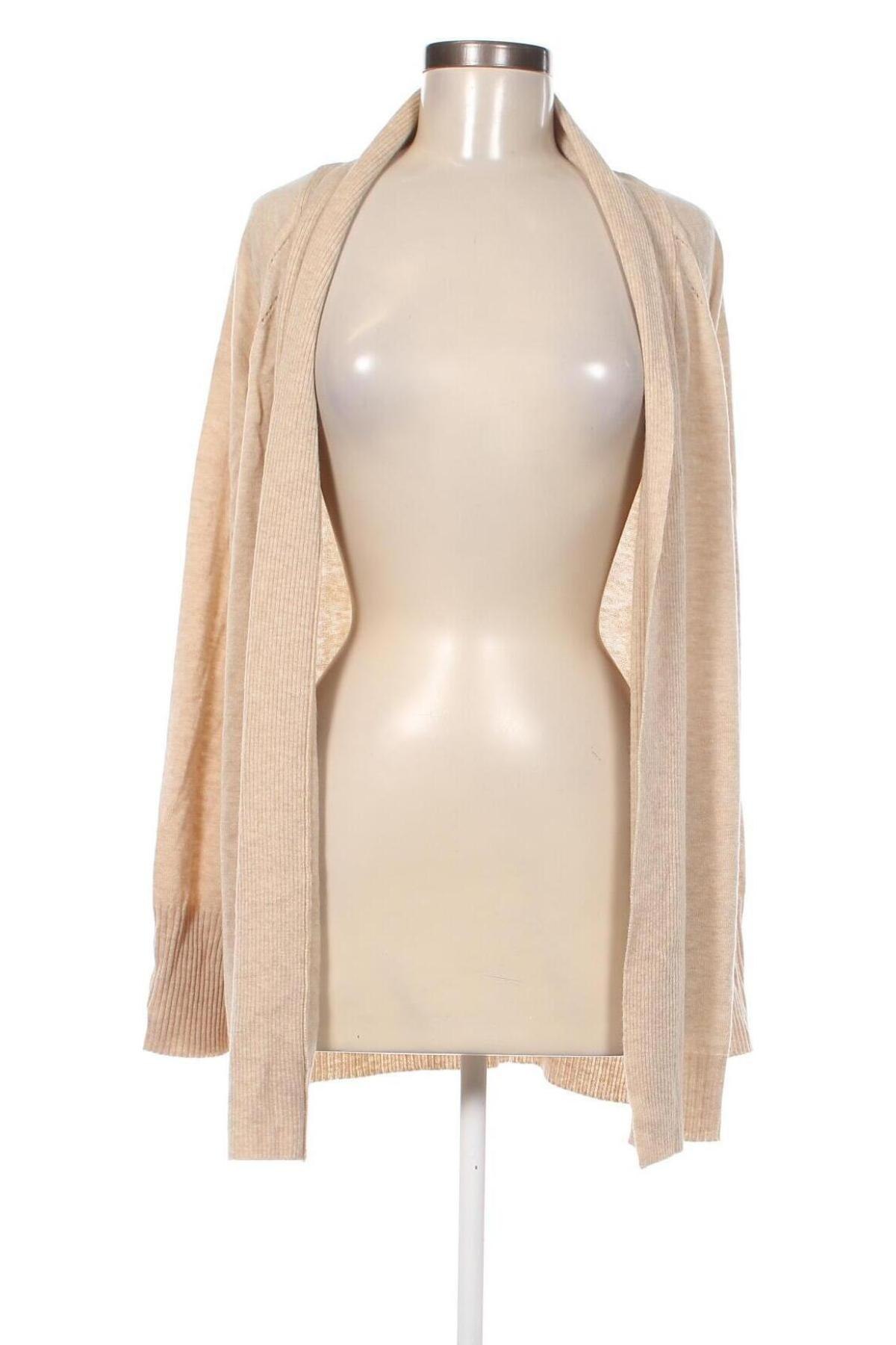 Damen Strickjacke Adagio, Größe L, Farbe Beige, Preis 8,07 €