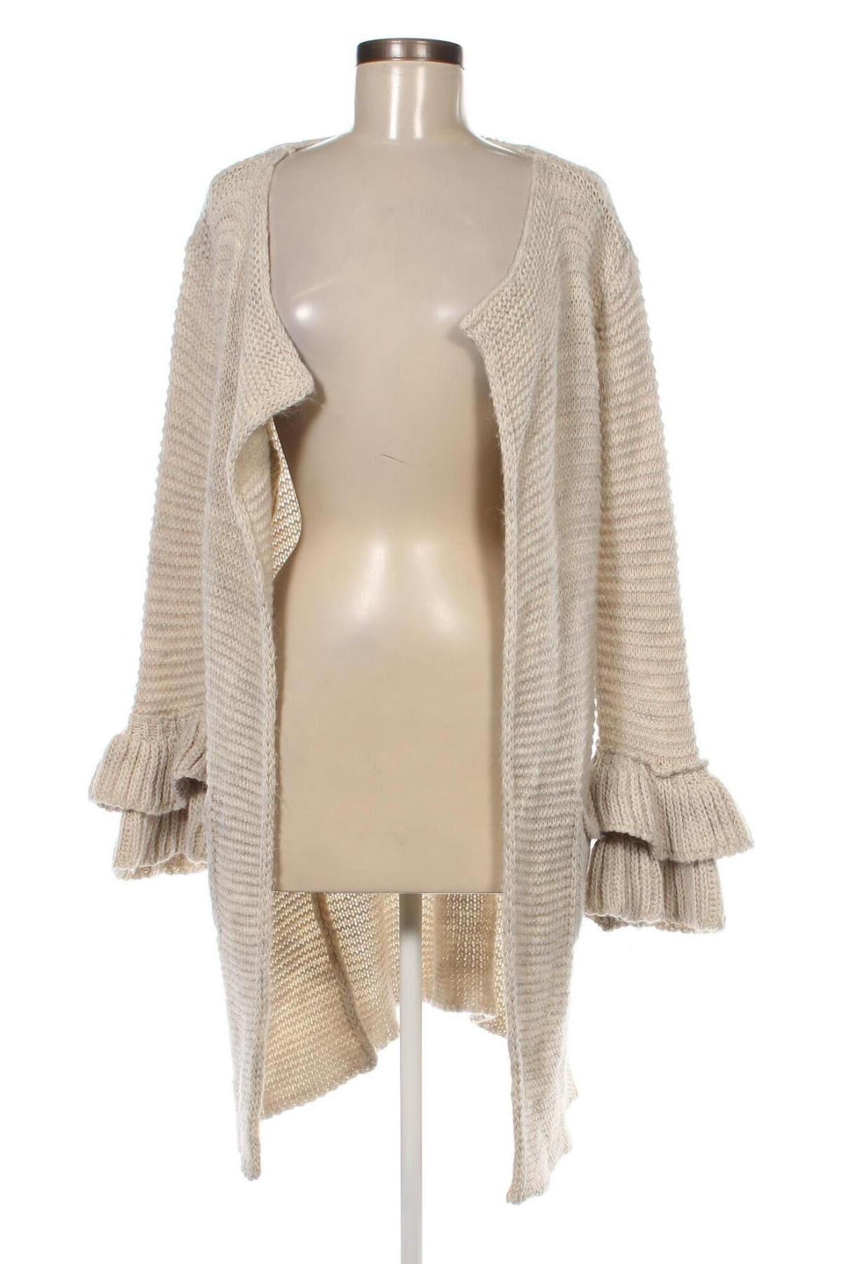 Damen Strickjacke Ambika, Größe L, Farbe Beige, Preis € 8,07