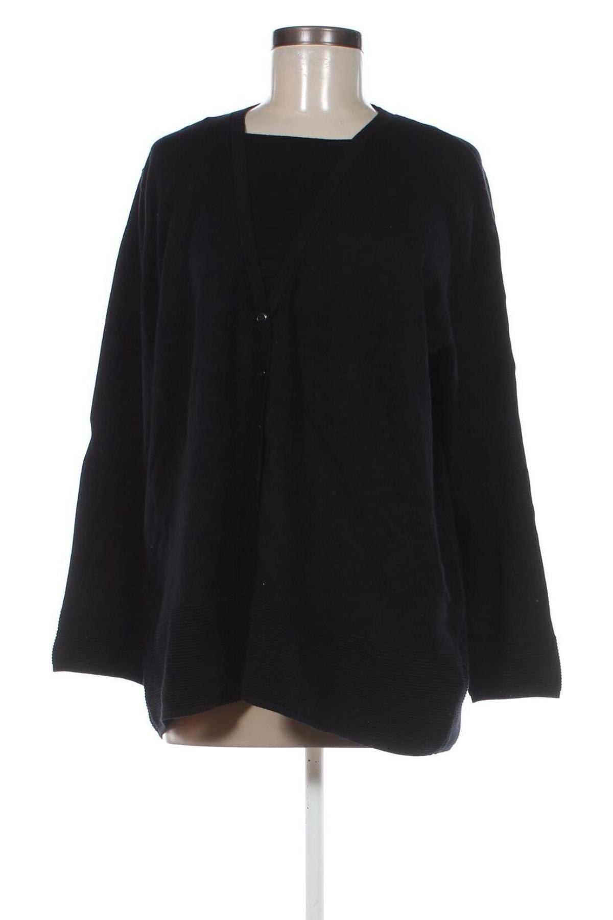 Cardigan de damă Clarina Collection, Mărime XXL, Culoare Negru, Preț 47,70 Lei