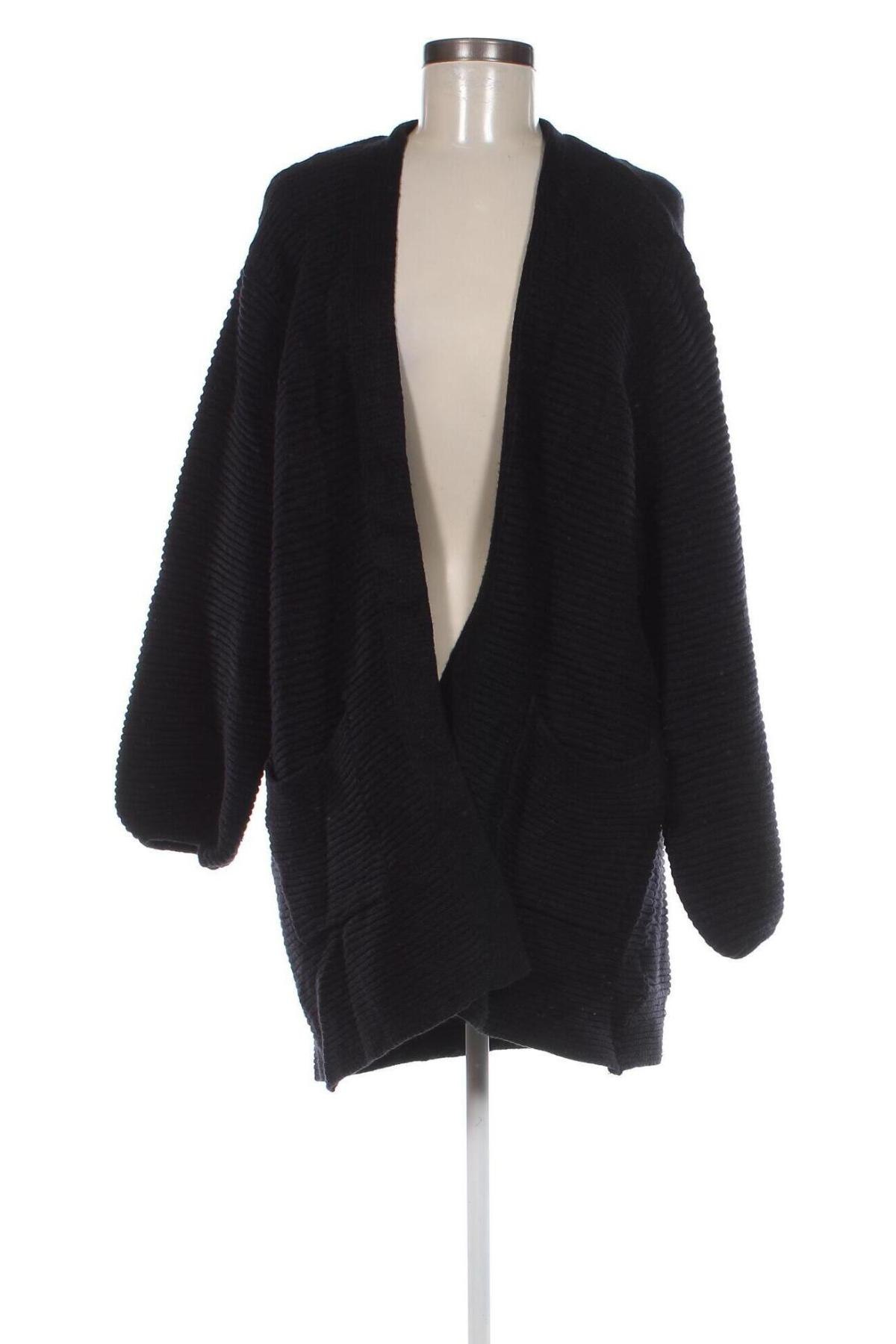 Cardigan de damă Clockhouse, Mărime L, Culoare Negru, Preț 38,16 Lei