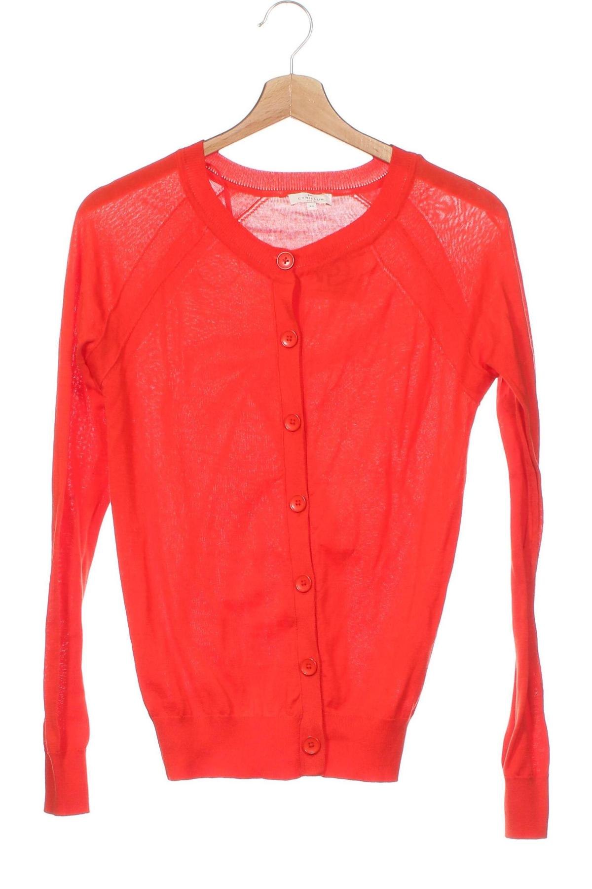 Damen Strickjacke Cyrillus, Größe XS, Farbe Rot, Preis € 22,18