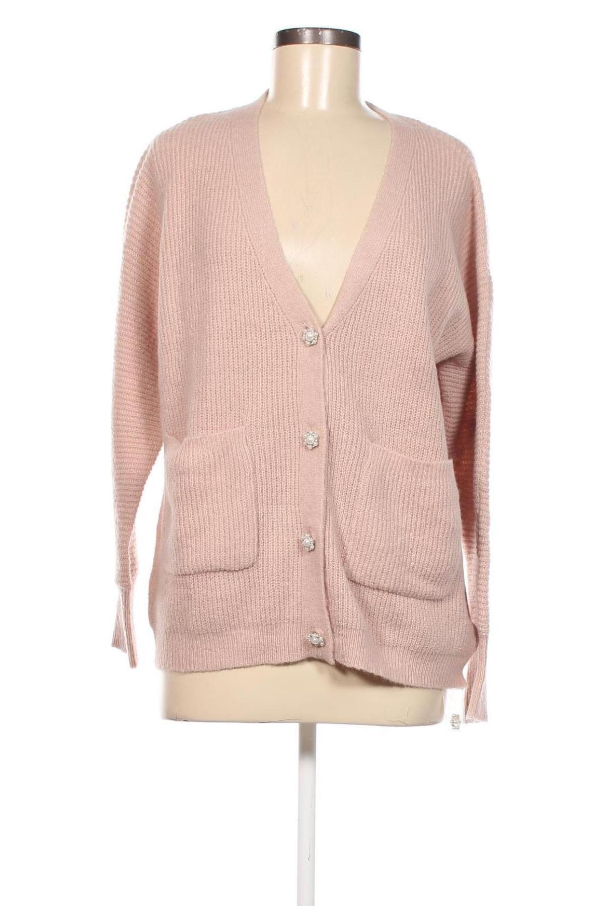 Damen Strickjacke Dorothy Perkins, Größe M, Farbe Aschrosa, Preis € 7,42