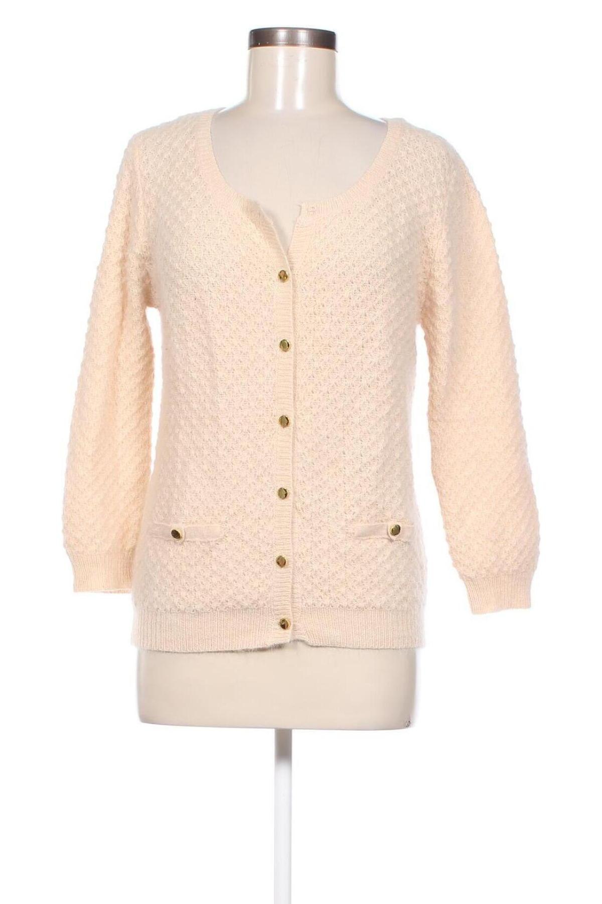 Cardigan de damă Edith & Ella, Mărime L, Culoare Bej, Preț 95,39 Lei