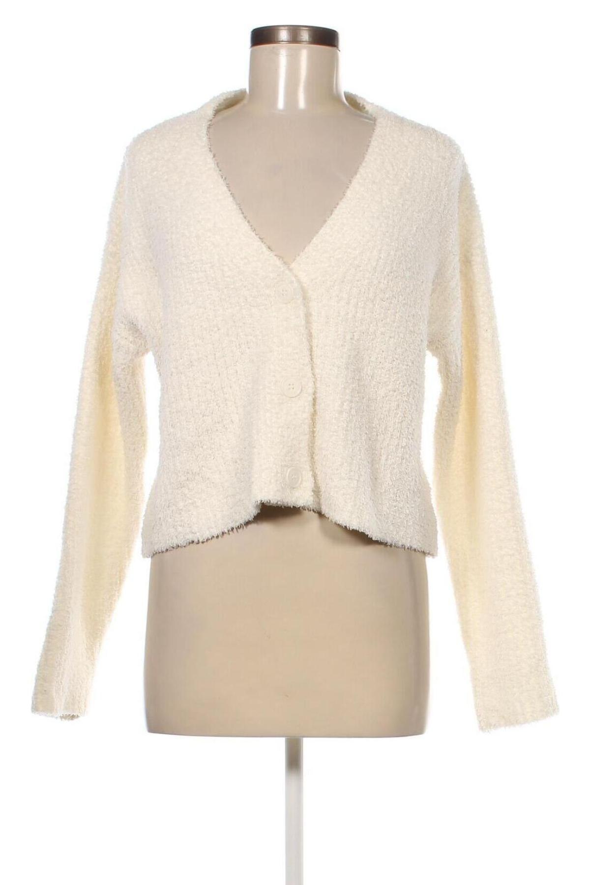 Cardigan de damă Fb Sister, Mărime S, Culoare Alb, Preț 57,99 Lei