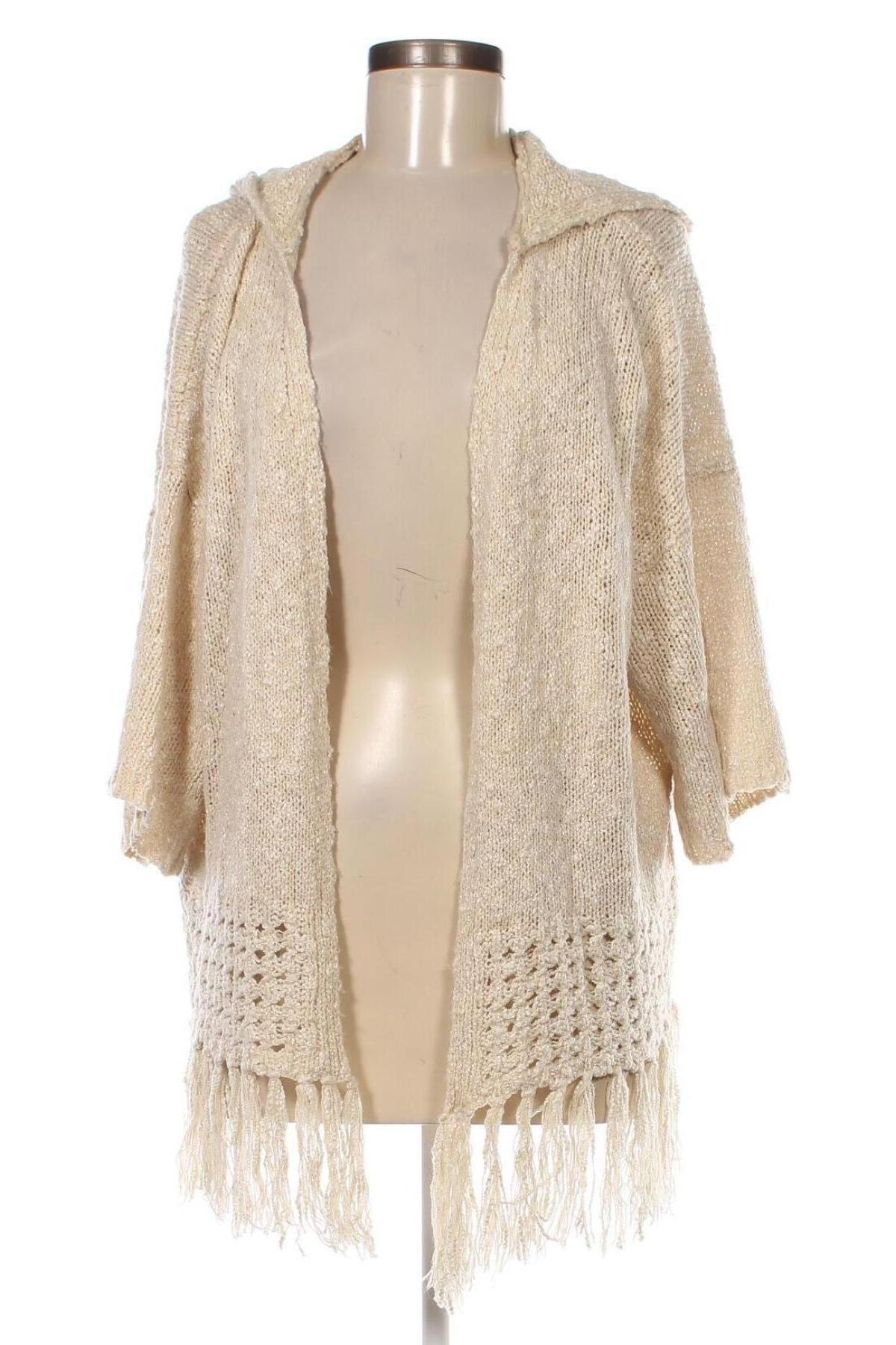 Cardigan de damă Forever 21, Mărime M, Culoare Ecru, Preț 36,42 Lei