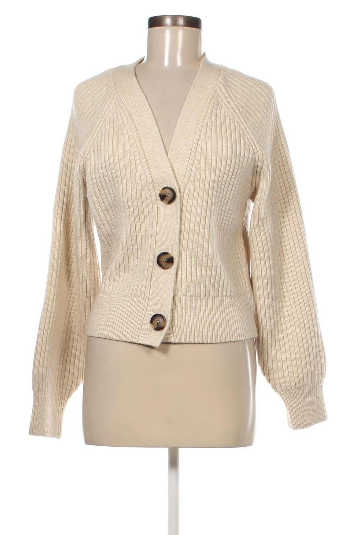 Cardigan de damă H&M, Mărime XS, Culoare Bej, Preț 39,11 Lei