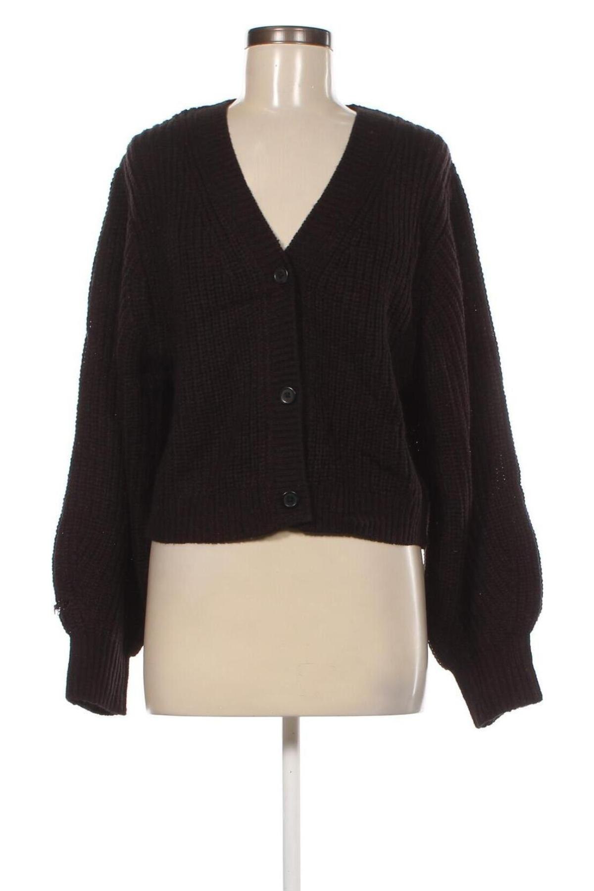 Cardigan de damă H&M, Mărime L, Culoare Negru, Preț 33,99 Lei