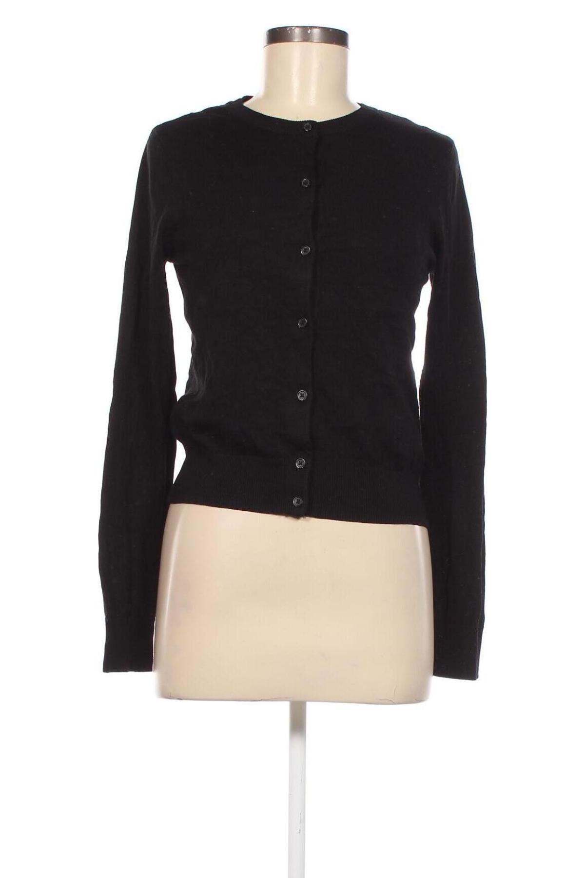 Cardigan de damă H&M, Mărime S, Culoare Negru, Preț 39,11 Lei