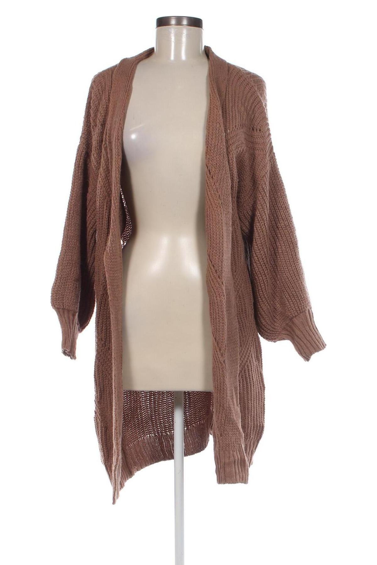 Cardigan de damă Haily`s, Mărime M, Culoare Maro, Preț 53,95 Lei