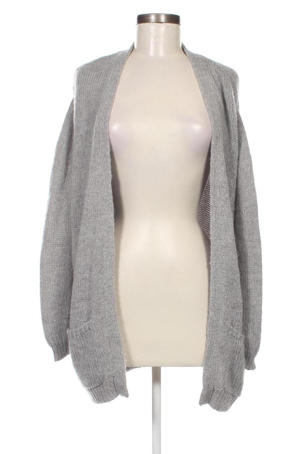 Damen Strickjacke Hallhuber, Größe S, Farbe Grau, Preis € 21,57