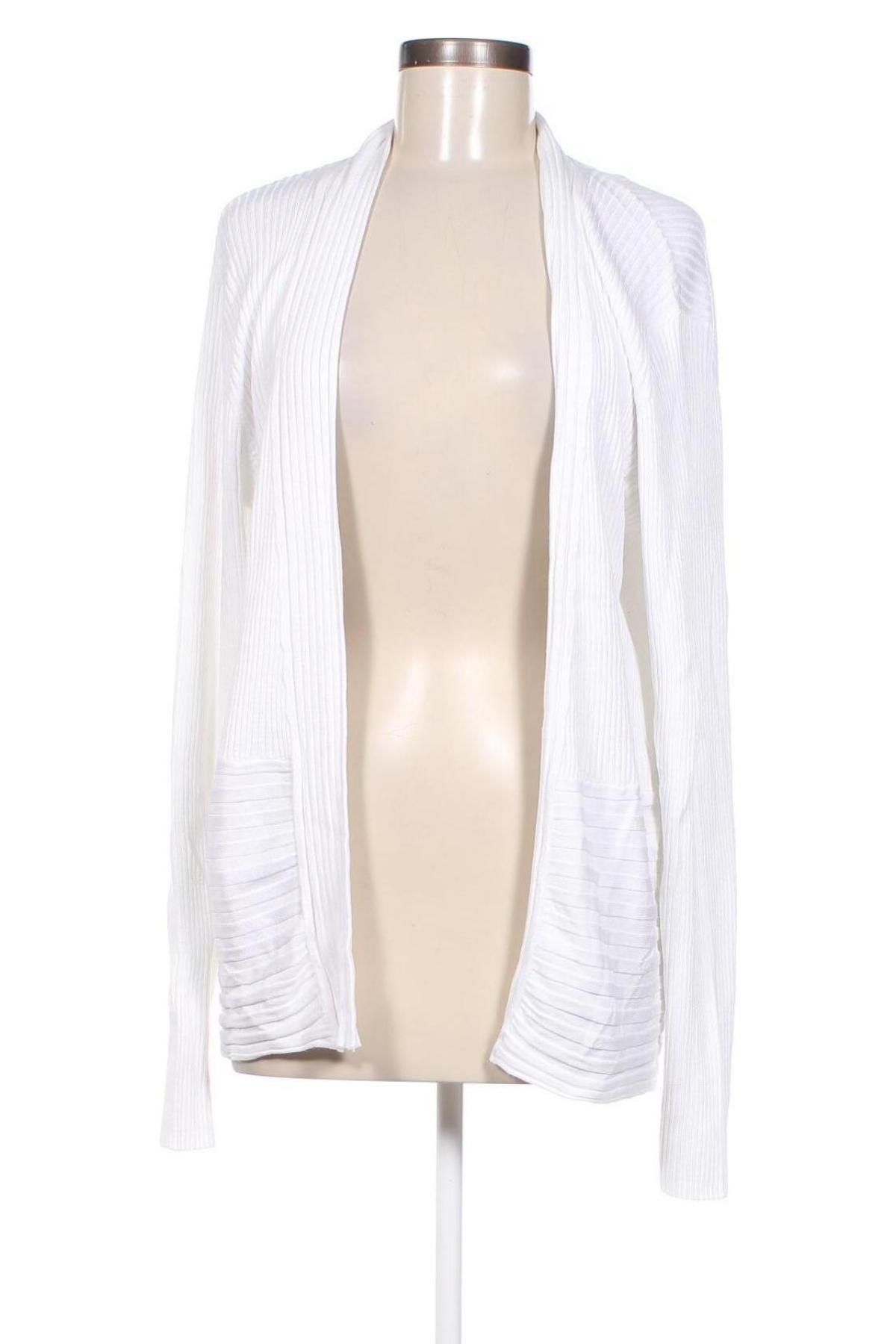 Γυναικεία ζακέτα Jensen, Μέγεθος XL, Χρώμα Λευκό, Τιμή 7,18 €