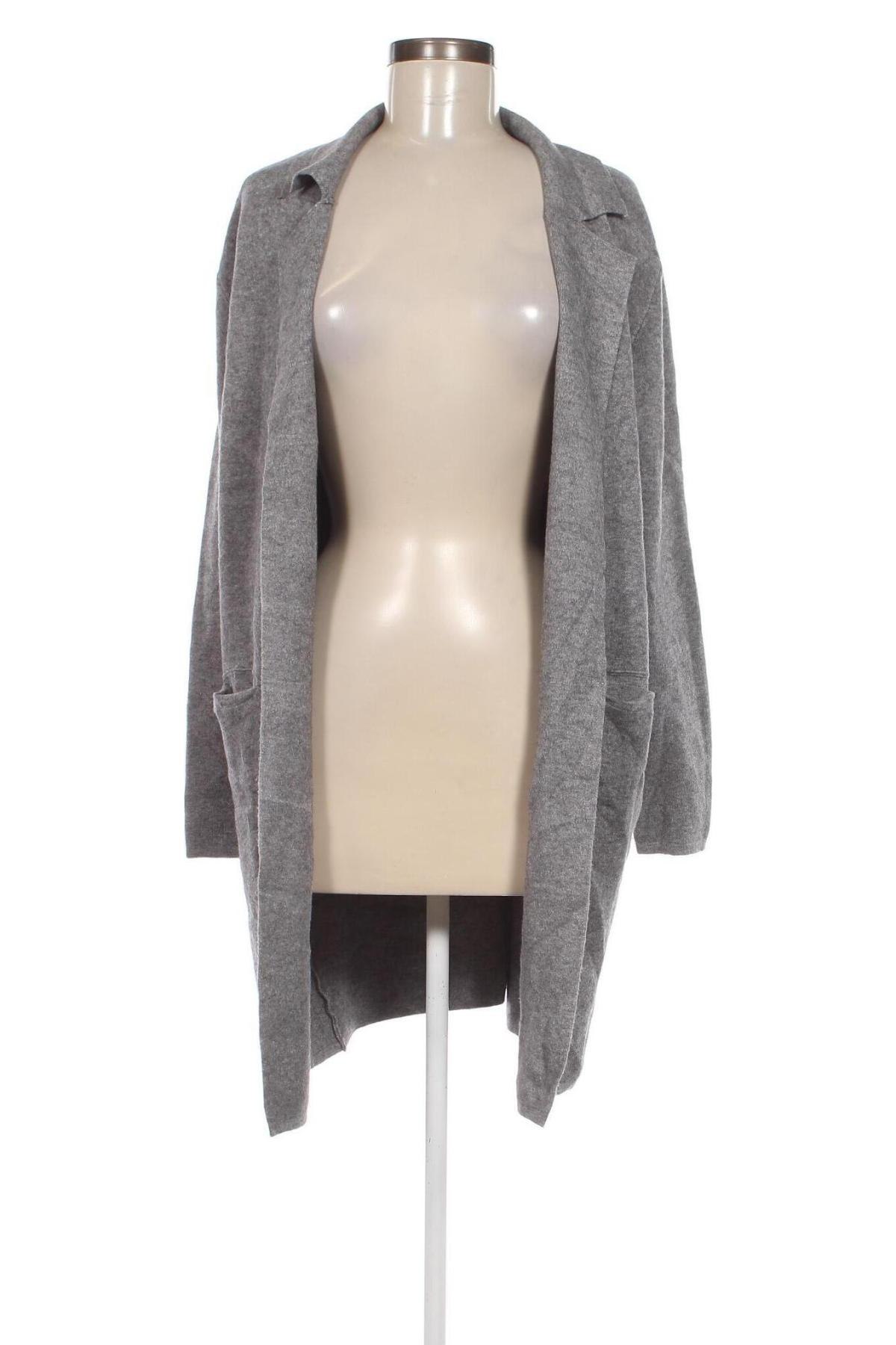 Damen Strickjacke Just Woman, Größe M, Farbe Grau, Preis € 4,24