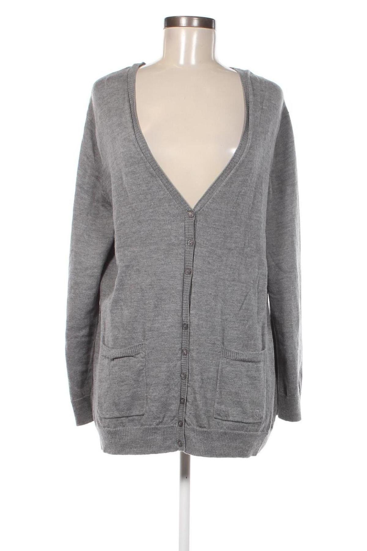 Damen Strickjacke Katag, Größe XXL, Farbe Grau, Preis 13,12 €