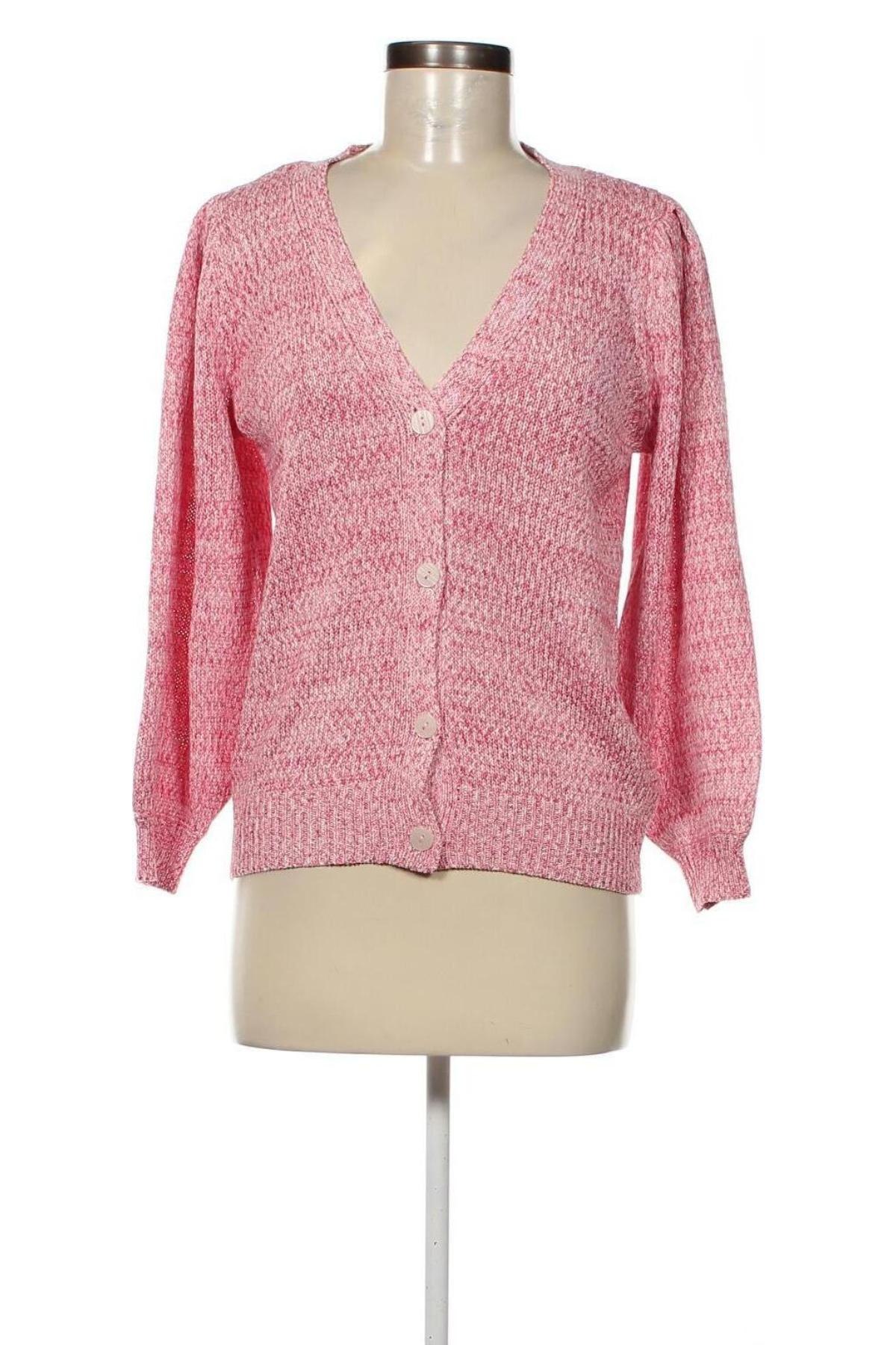 Cardigan de damă Laura Torelli, Mărime S, Culoare Roz, Preț 39,11 Lei