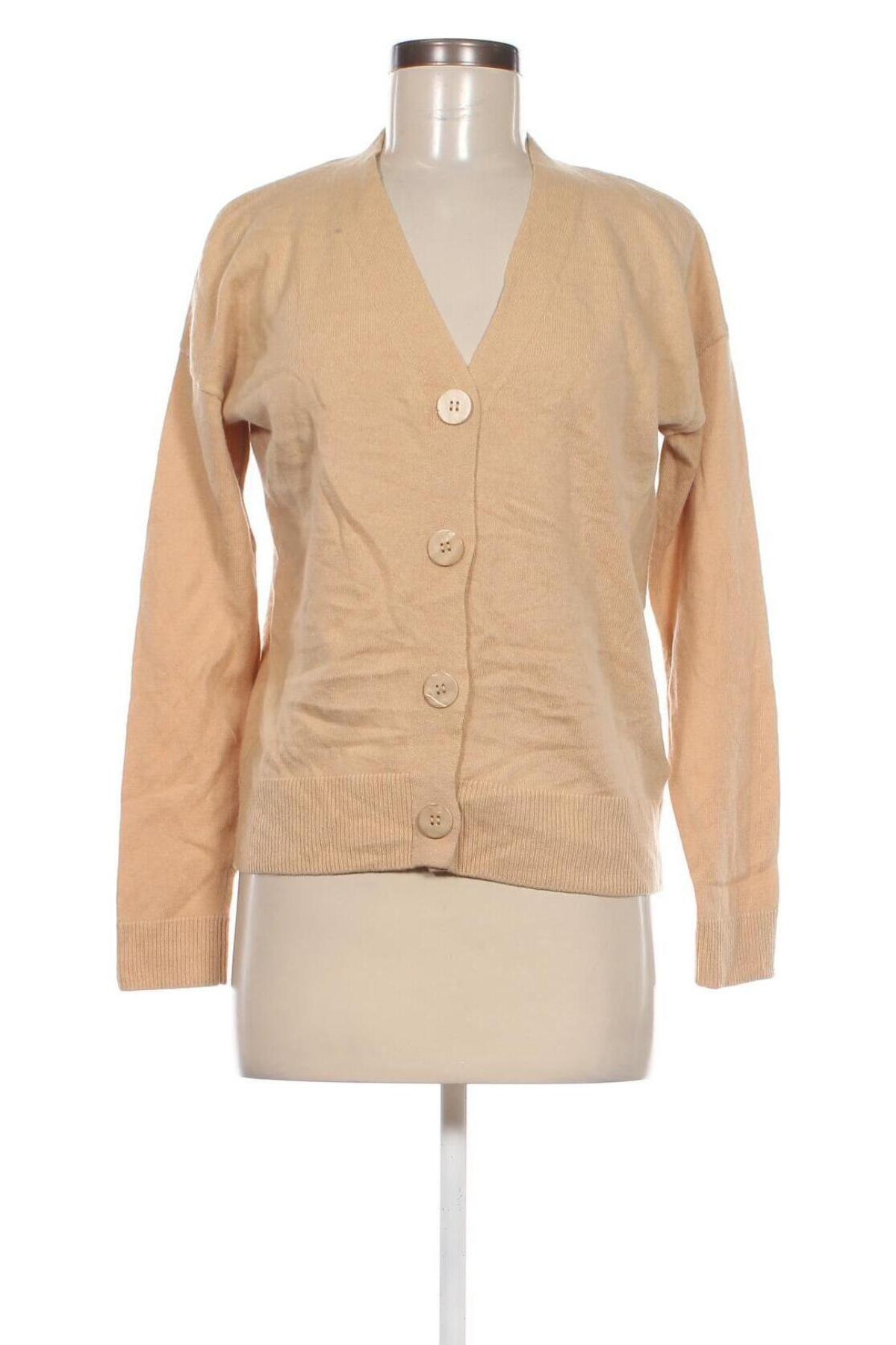 Cardigan de damă Massimo Dutti, Mărime S, Culoare Bej, Preț 203,95 Lei