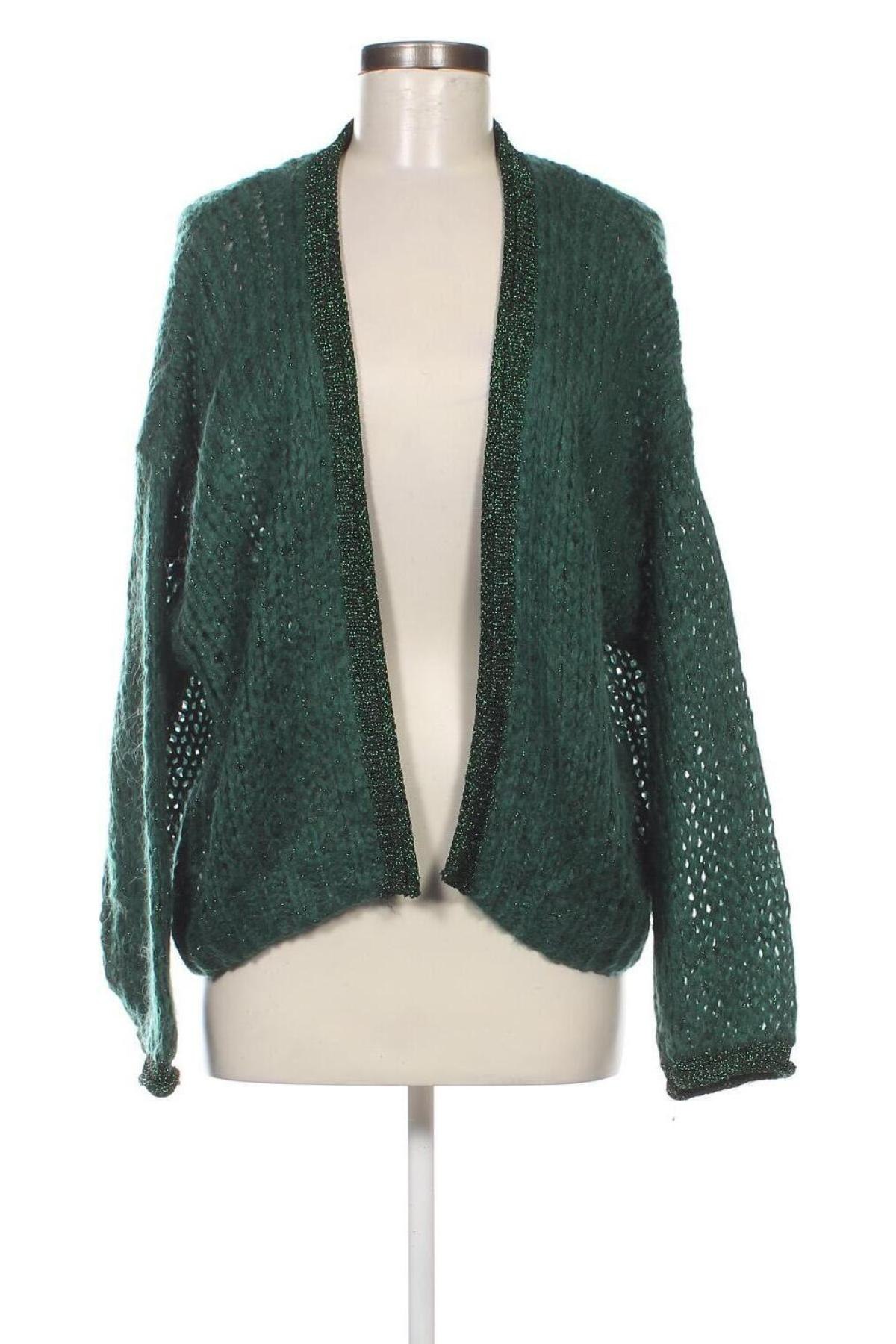 Cardigan de damă Millenium, Mărime M, Culoare Verde, Preț 33,99 Lei