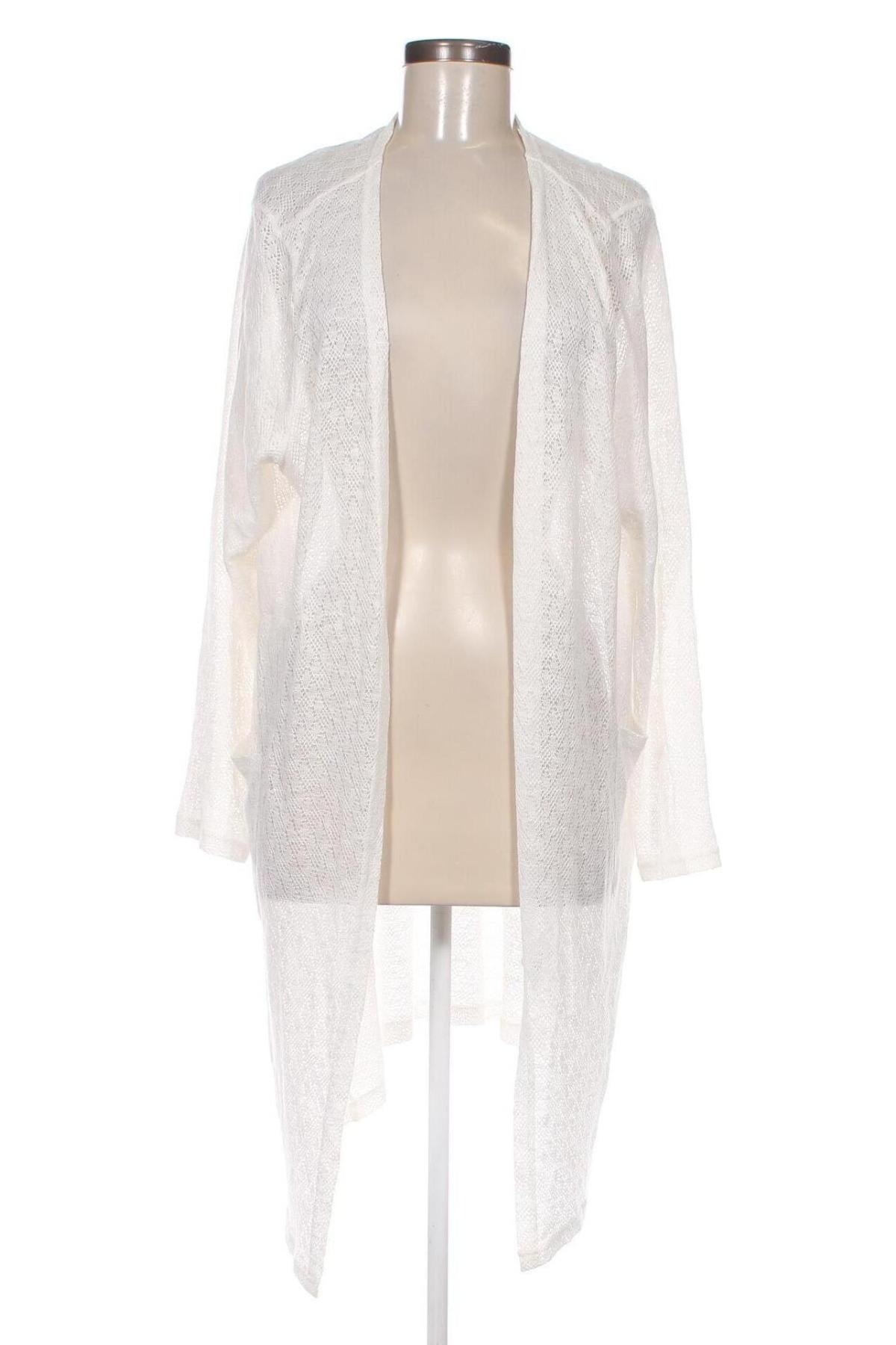 Damen Strickjacke Mingel, Größe XL, Farbe Weiß, Preis € 13,65