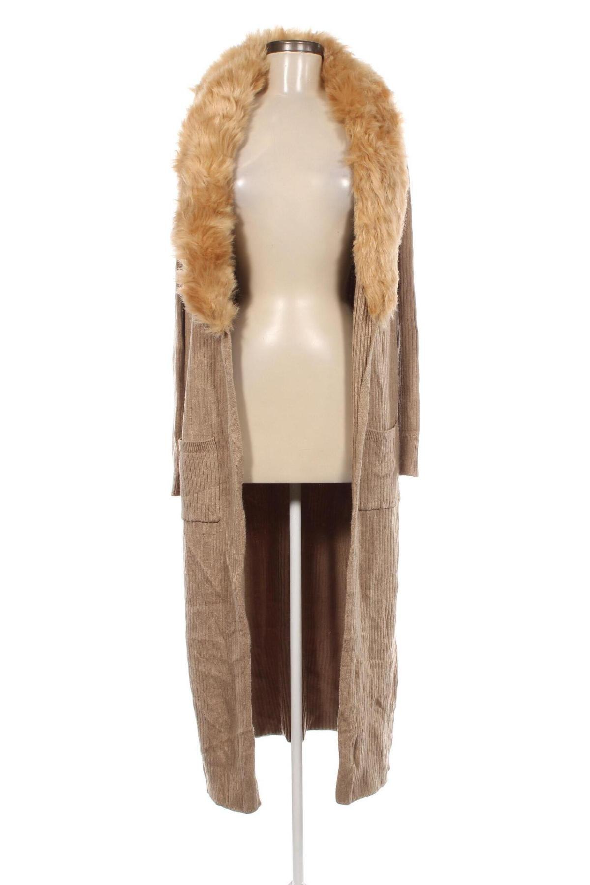 Damen Strickjacke Mumu, Größe L, Farbe Beige, Preis 19,69 €