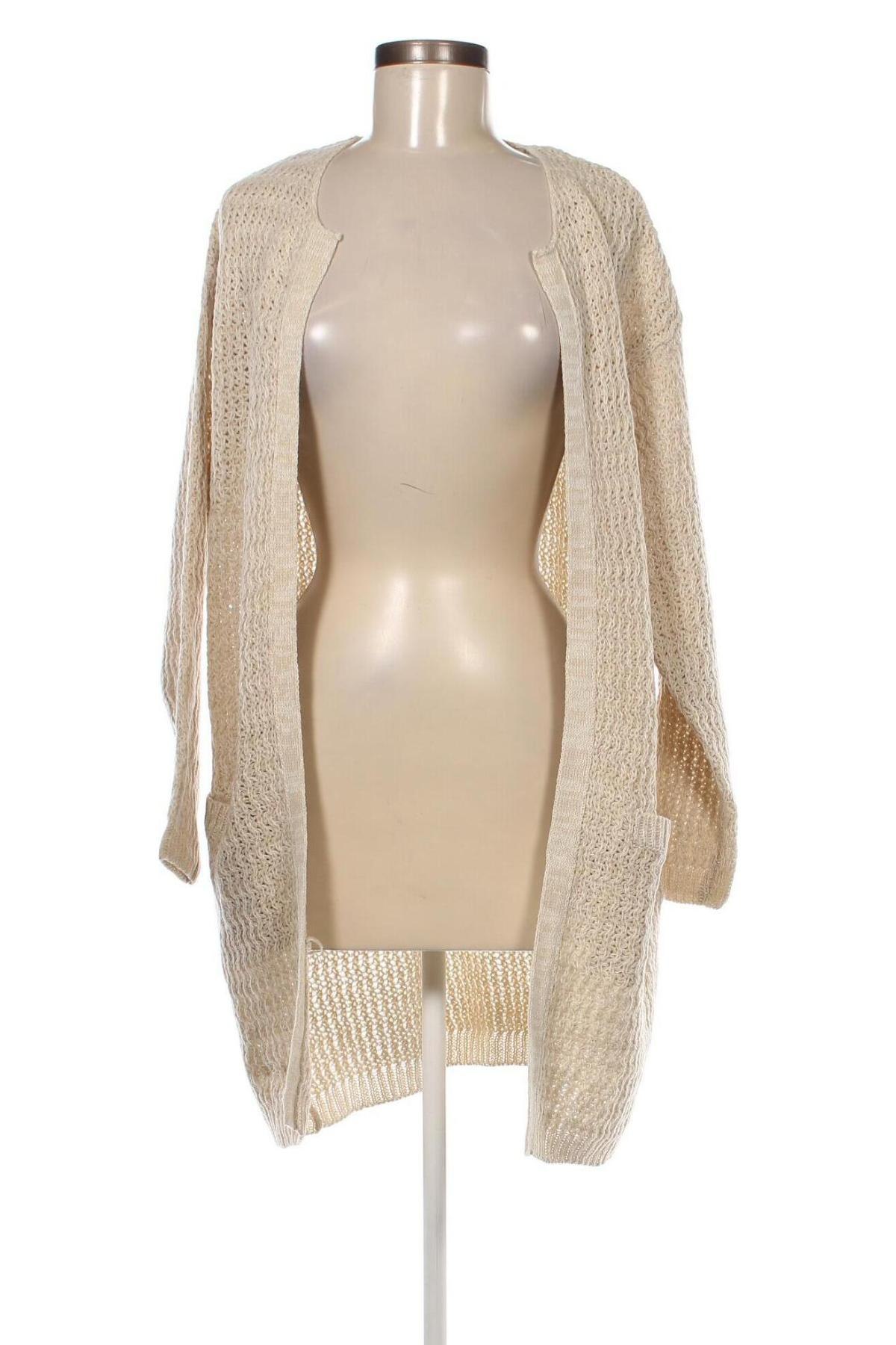 Cardigan de damă Must Have, Mărime L, Culoare Ecru, Preț 38,16 Lei