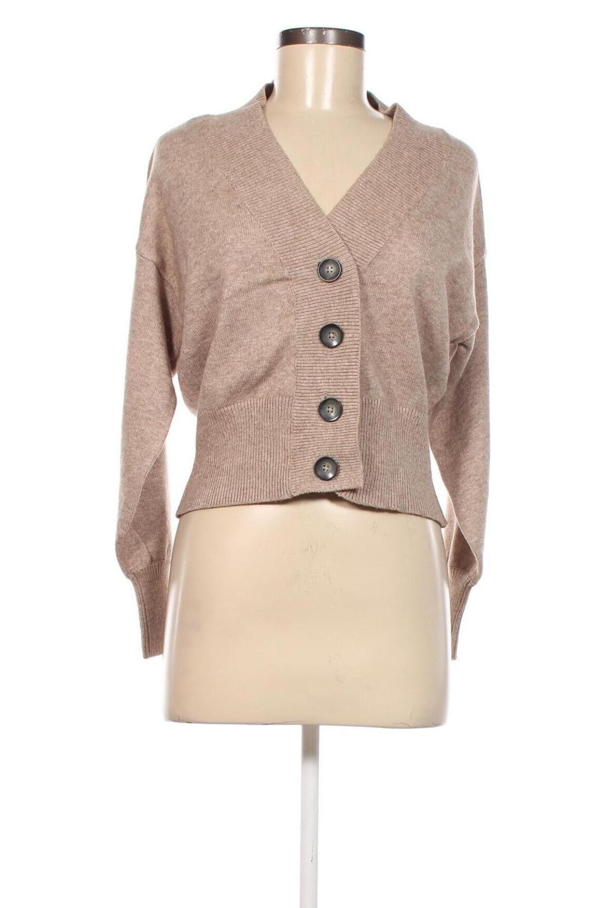 Damen Strickjacke ONLY, Größe XXS, Farbe Beige, Preis € 9,59