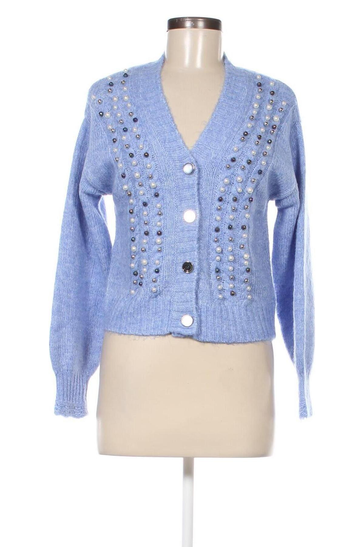 Damen Strickjacke ONLY, Größe XS, Farbe Blau, Preis € 13,10