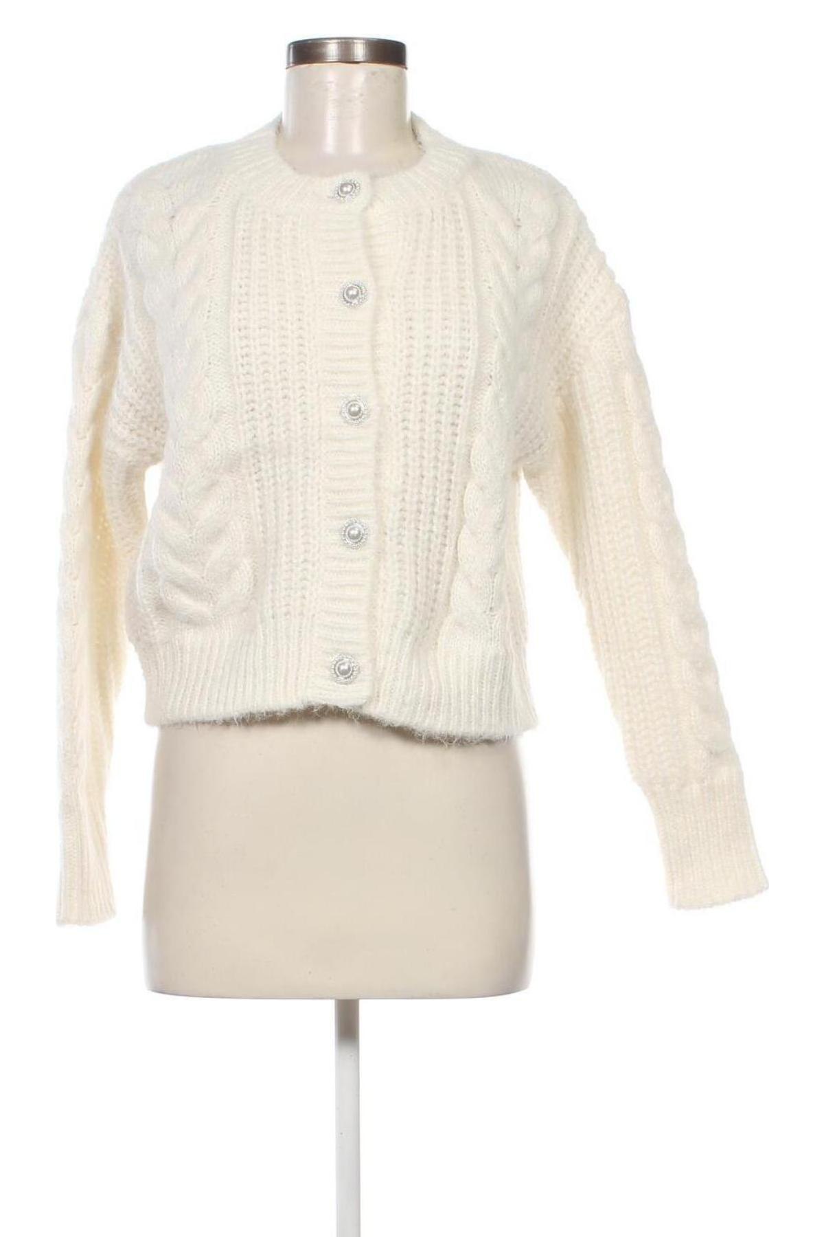 Cardigan de damă ONLY, Mărime XS, Culoare Alb, Preț 81,58 Lei