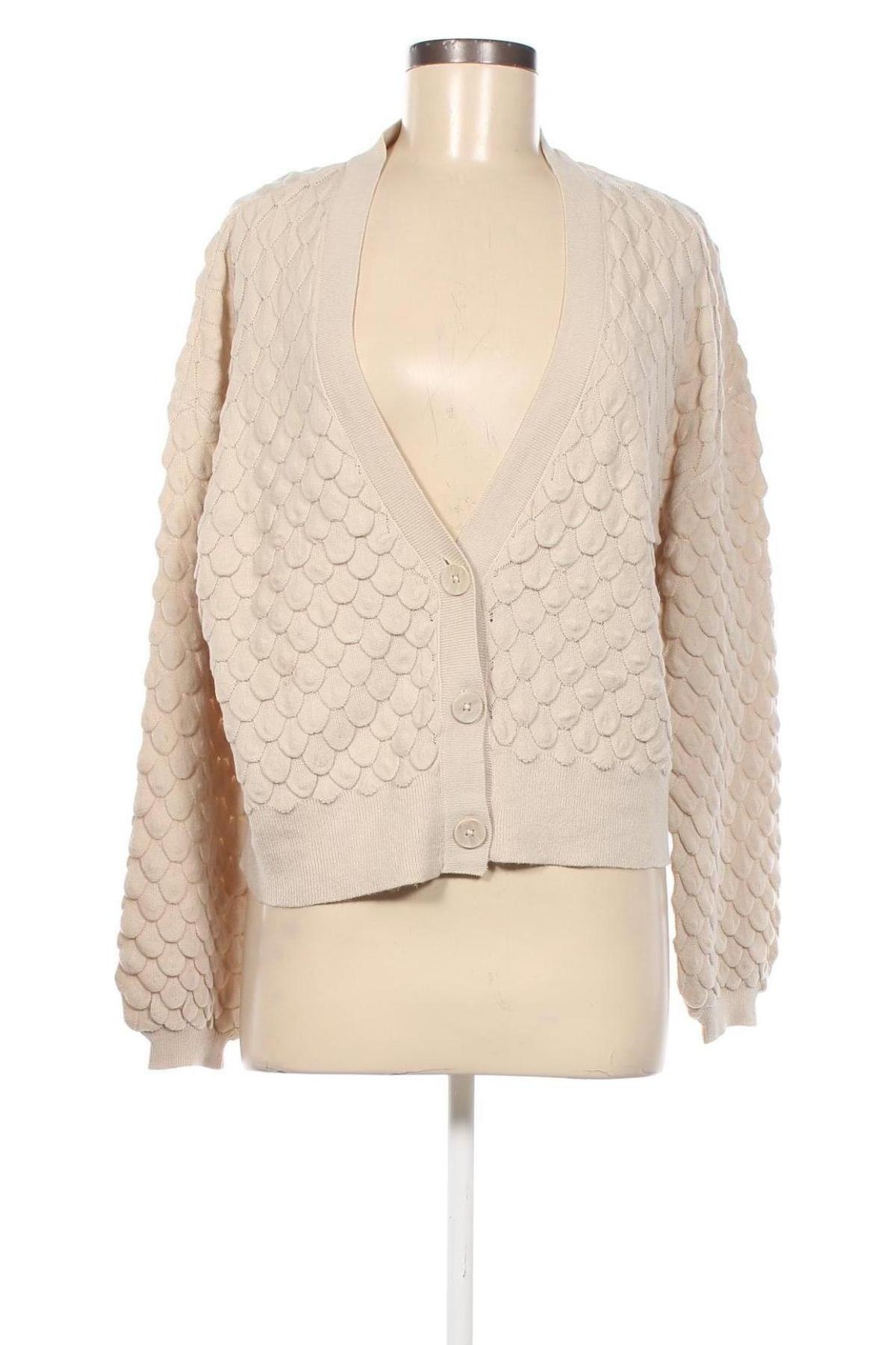 Cardigan de damă ONLY, Mărime XL, Culoare Ecru, Preț 19,54 Lei