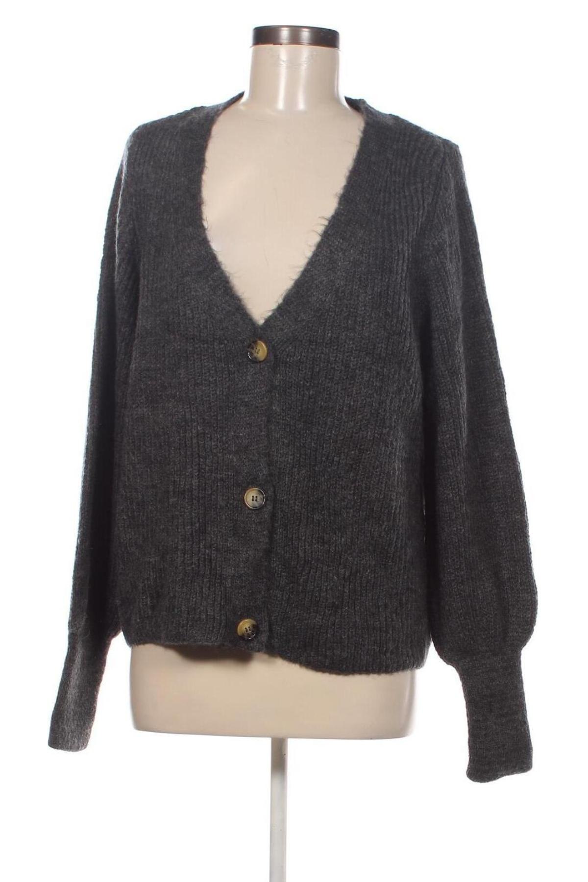 Cardigan de damă ONLY, Mărime L, Culoare Gri, Preț 35,53 Lei